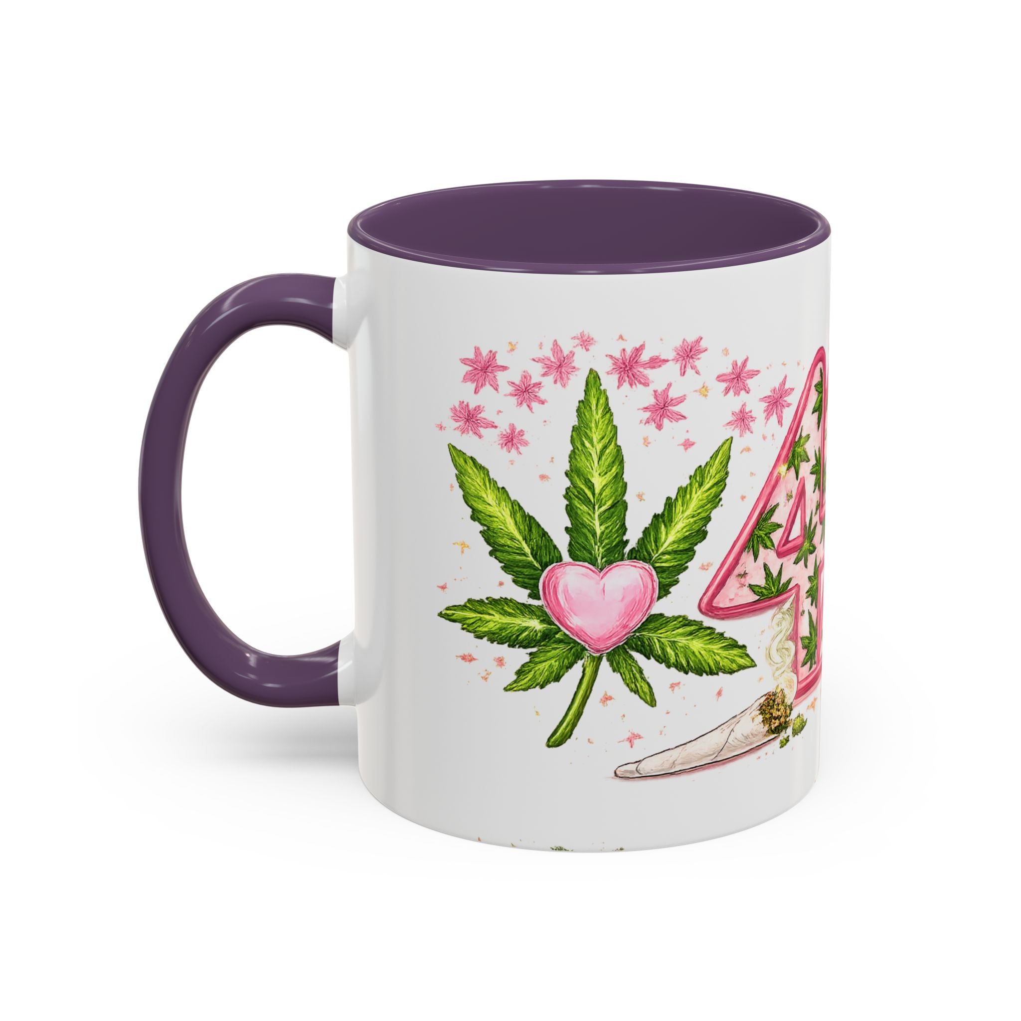 420 Cannabis Coffee Mug — 'Best Buds' Accent Tea Cup (11/15oz)