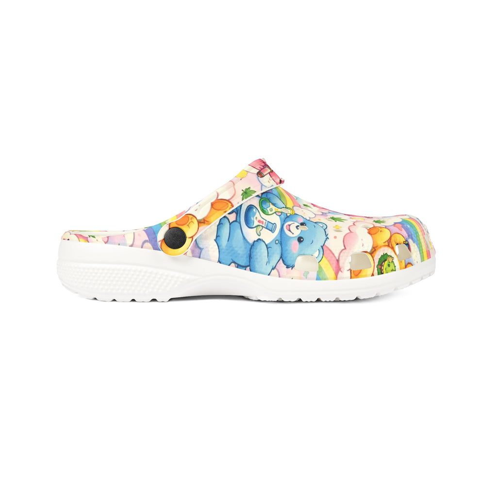 Care Bears Rainbow Clogs – Colorful EVA Foam Slip-On Shoes