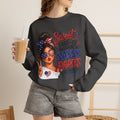 Patriotic 'Sweet Land of Liberty, Sassy Pants to Match' Crewneck Sweatshirt