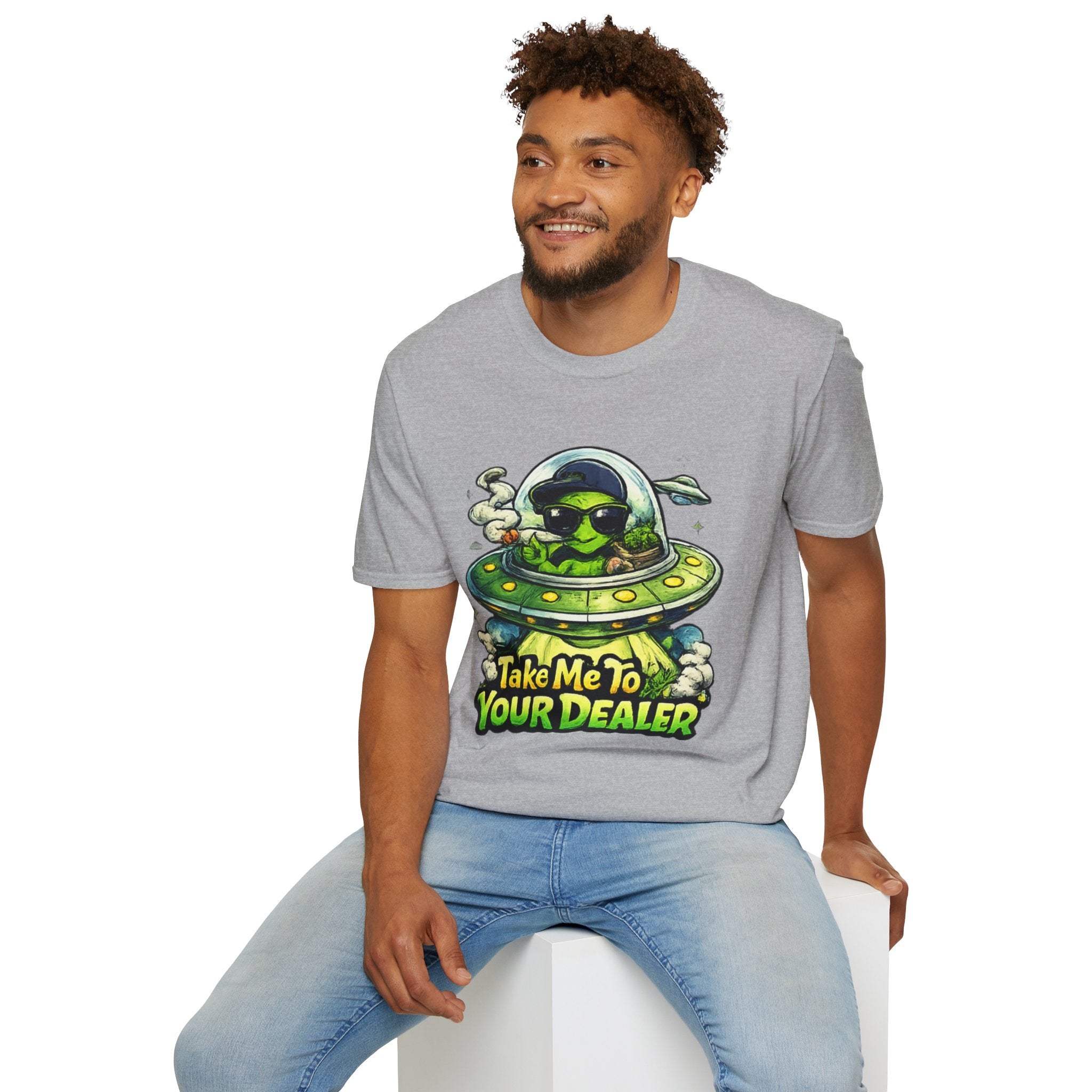 Take Me To Your Dealer Alien T-Shirt