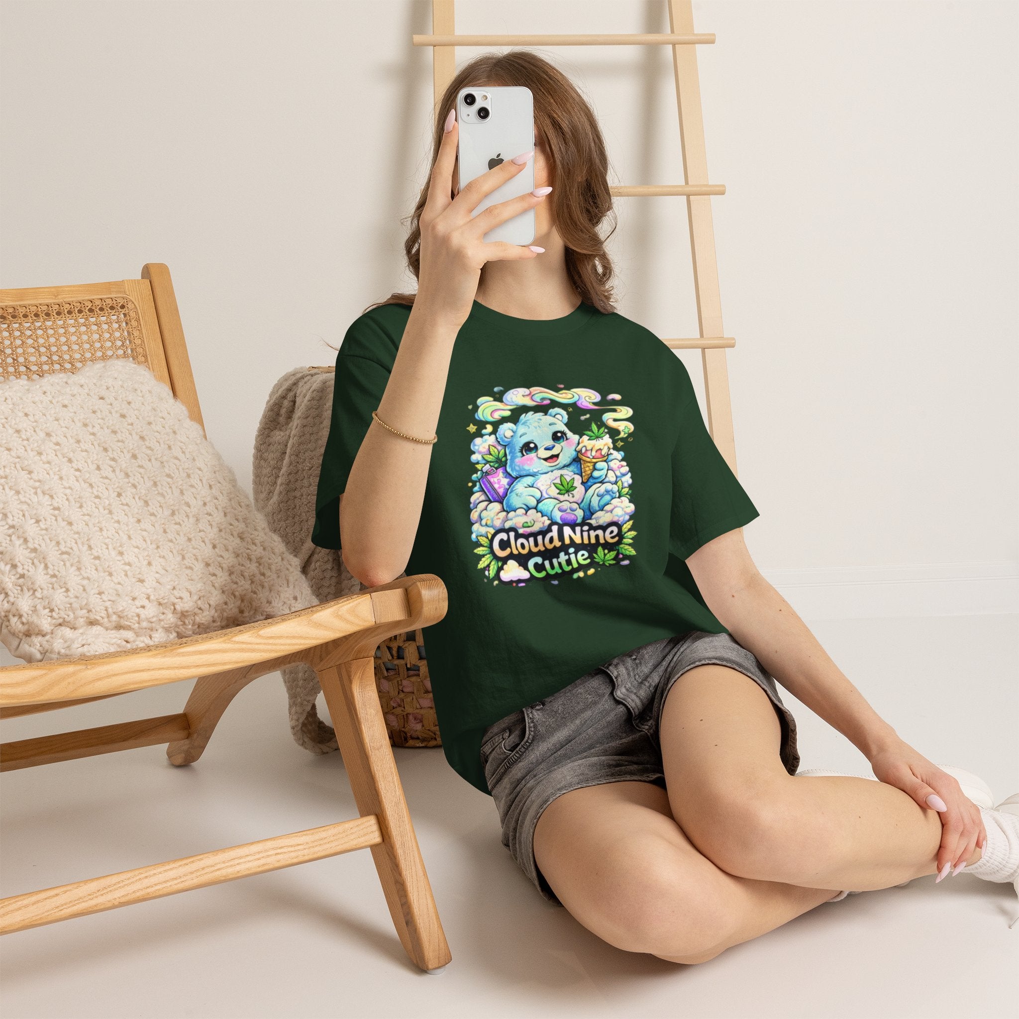 Cloud Nine Cutie Tee — Cute Cloud Puppy Graphic T-Shirt