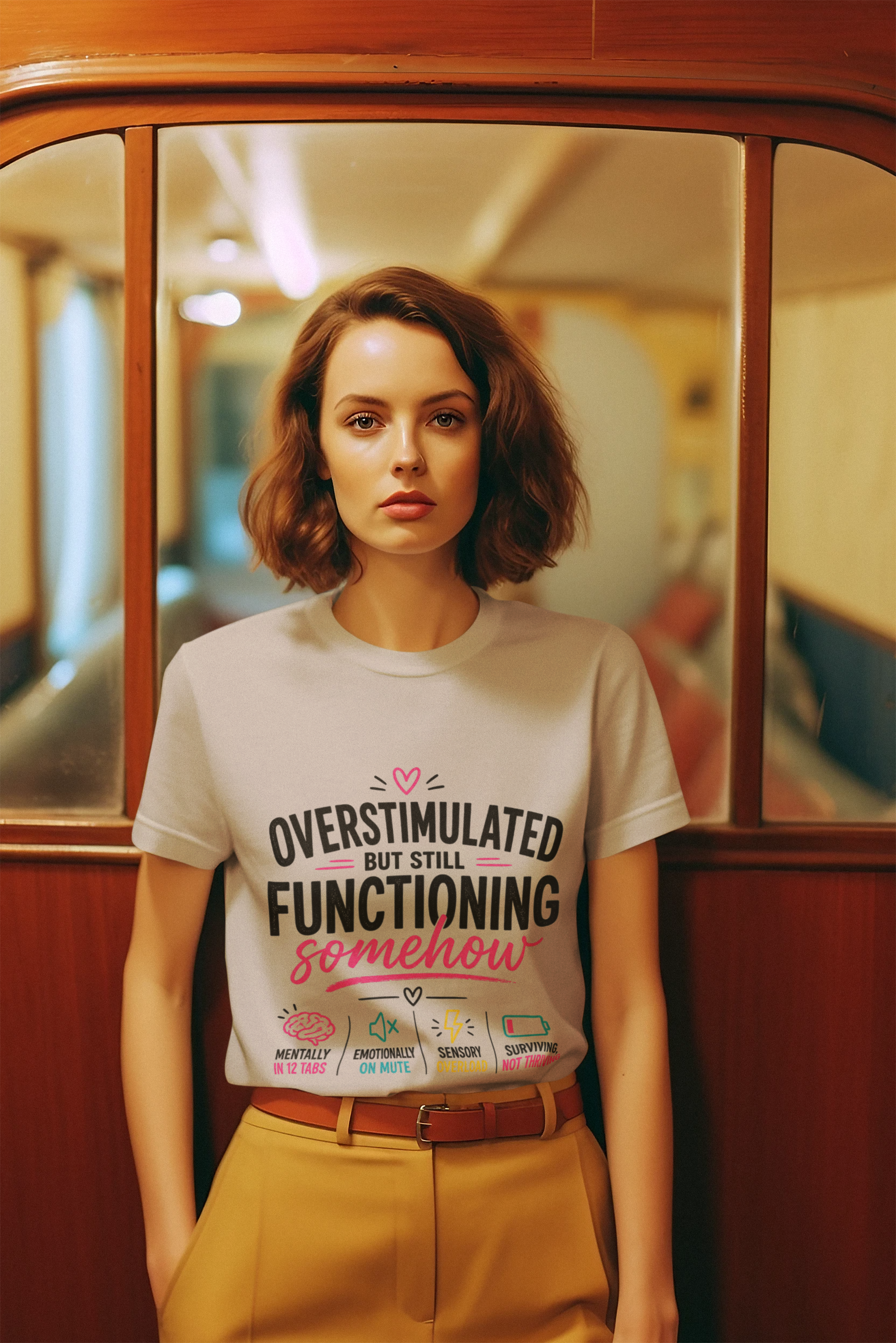 Oversimulated But Still Functioning Somehow T-Shirt