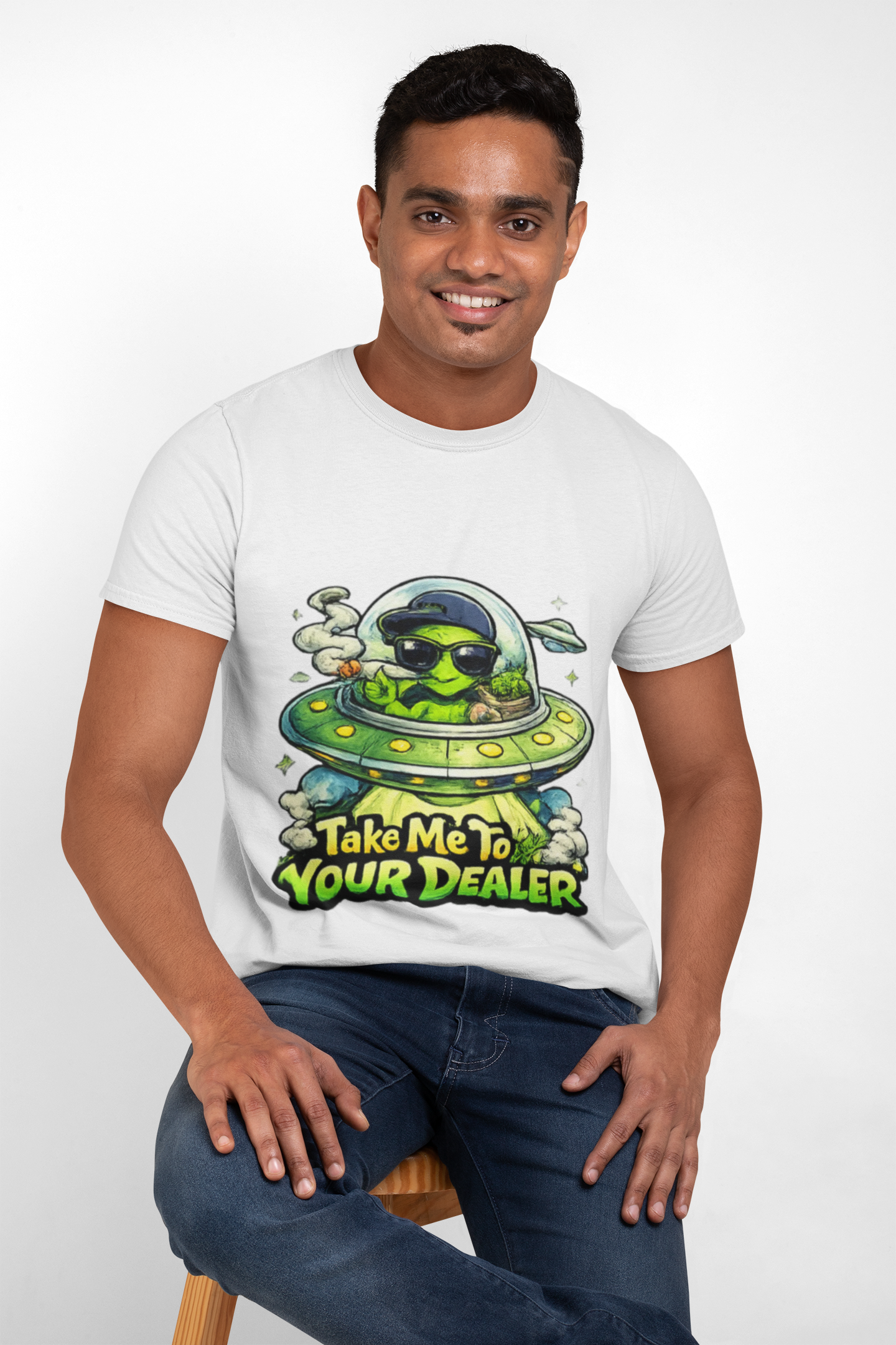 Take Me To Your Dealer Alien T-Shirt