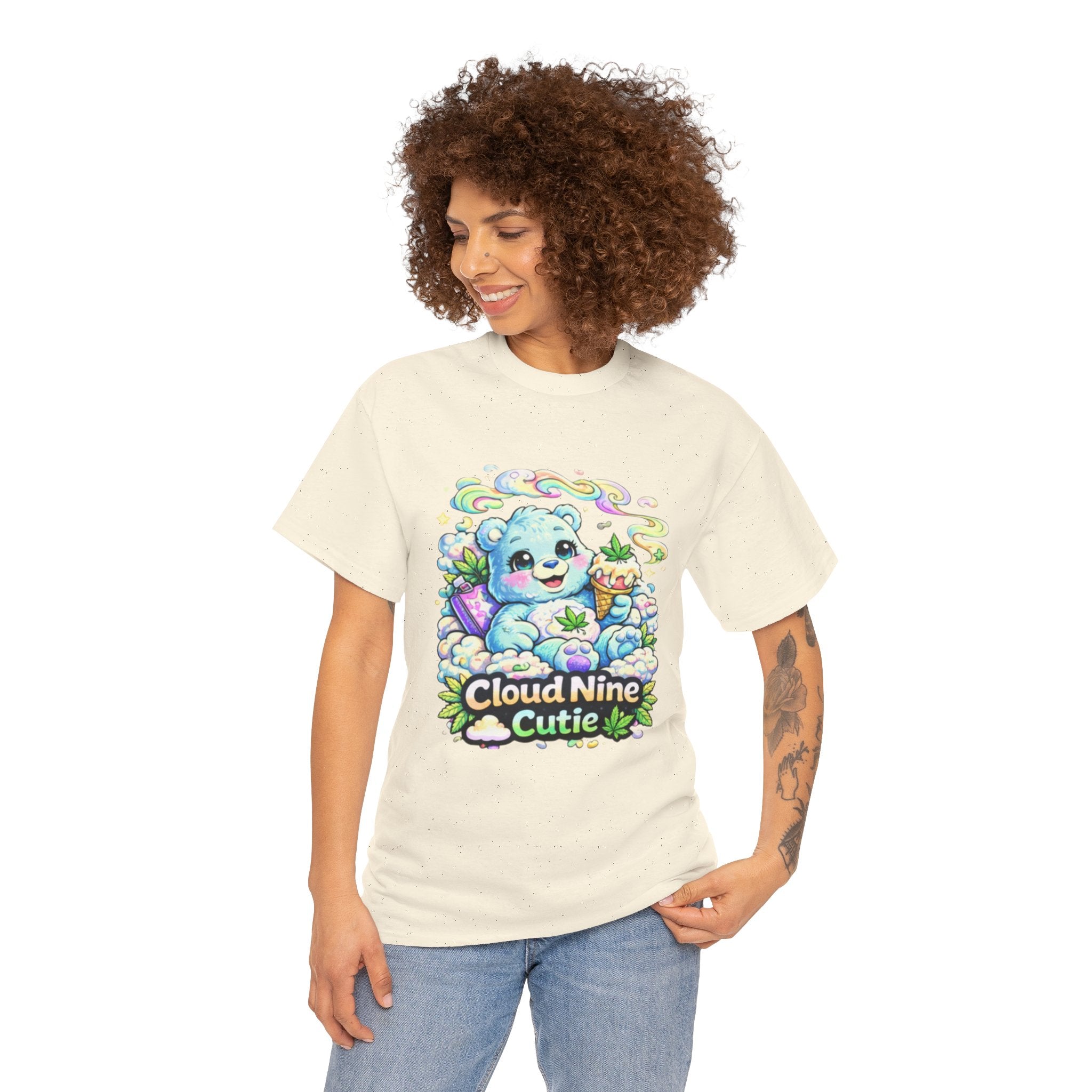 Cloud Nine Cutie Tee — Cute Cloud Puppy Graphic T-Shirt