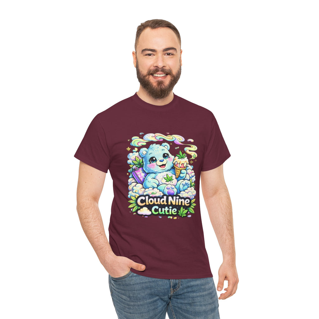 Cloud Nine Cutie Tee — Cute Cloud Puppy Graphic T-Shirt