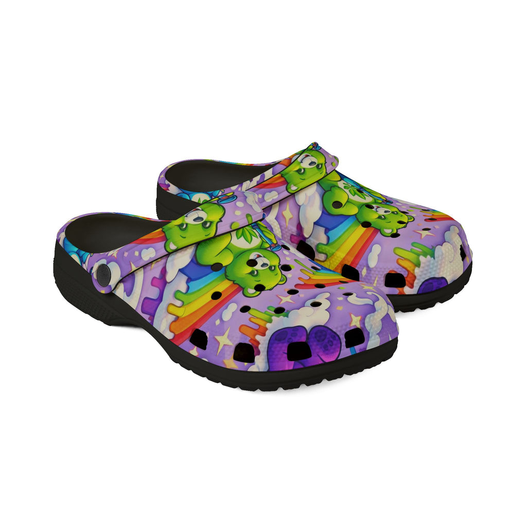 Care Bears Rainbow Clog — Colorful EVA Foam Slip-On Shoes