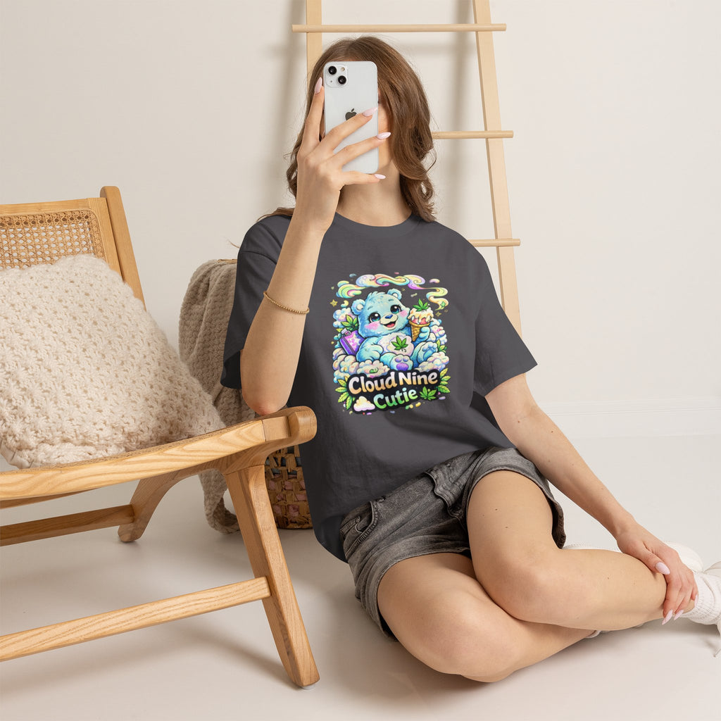 Cloud Nine Cutie Tee — Cute Cloud Puppy Graphic T-Shirt