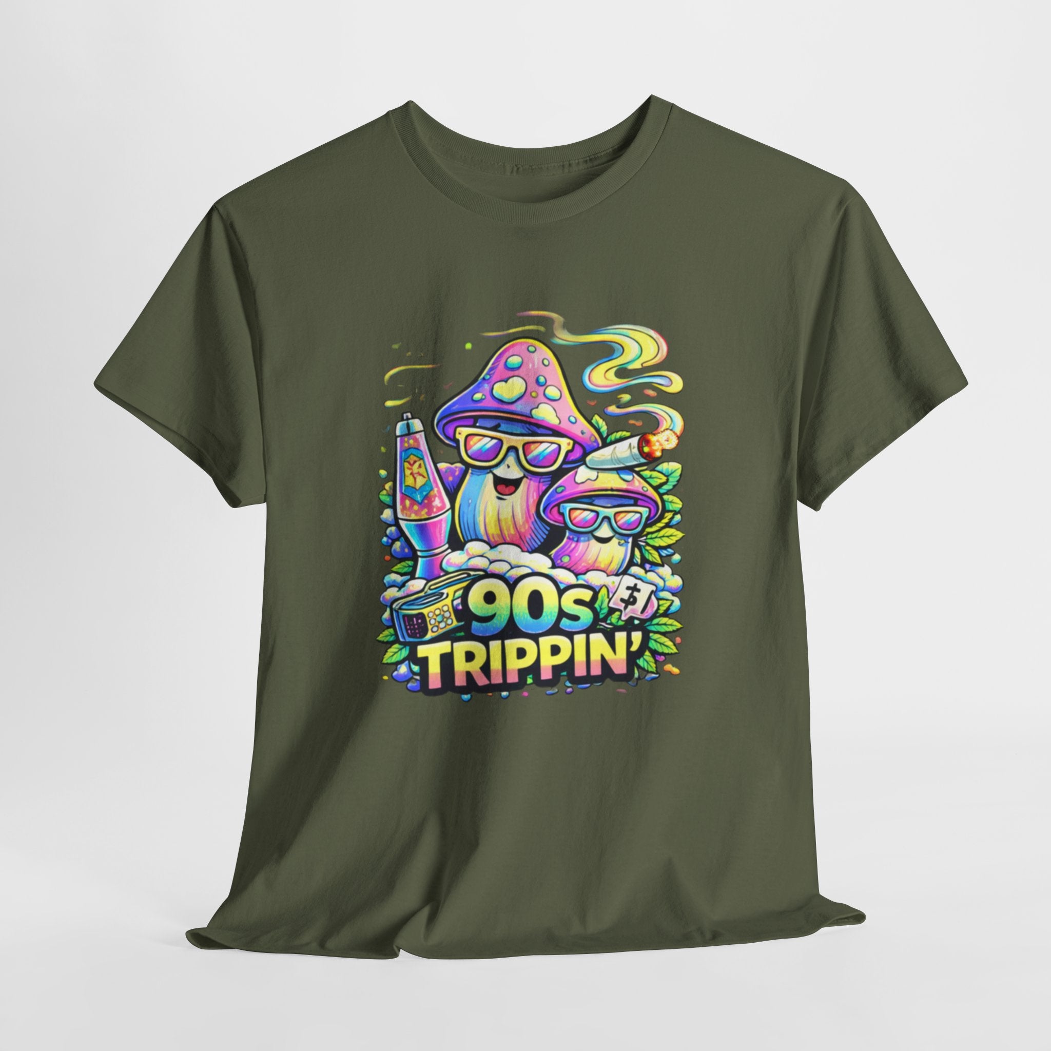 90s Trippin' Mushroom Tee