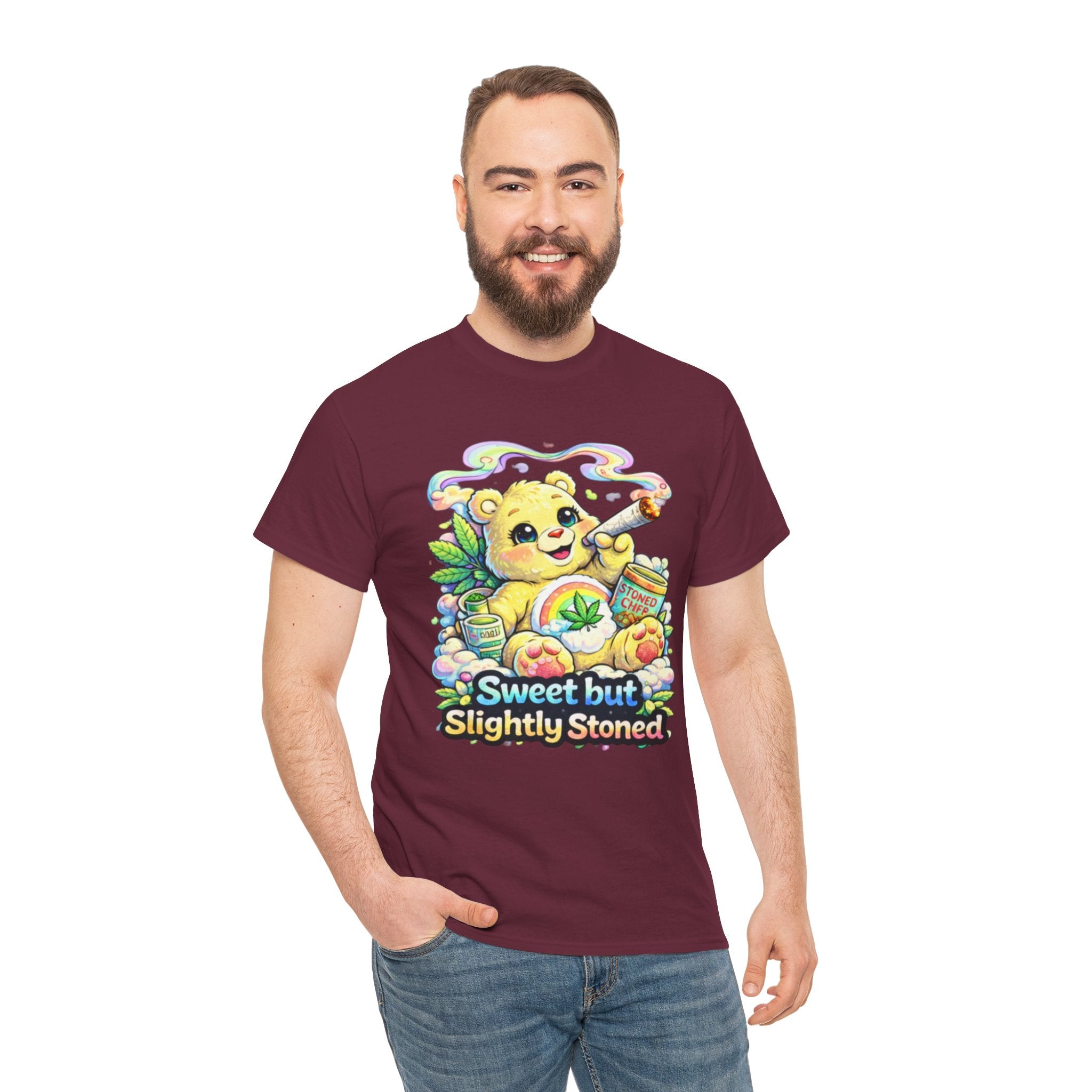 Sweet But Slightly Stoned Bear T-Shirt