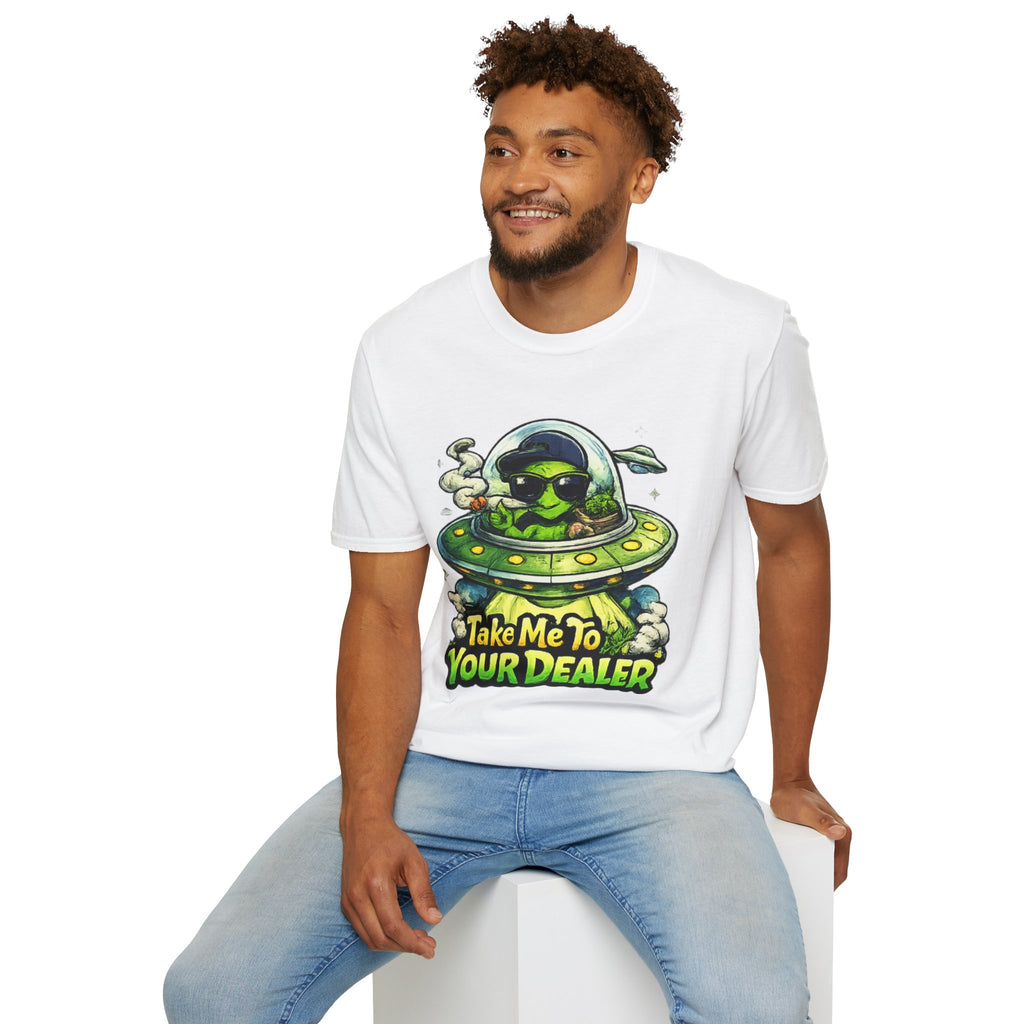 Take Me To Your Dealer Alien T-Shirt