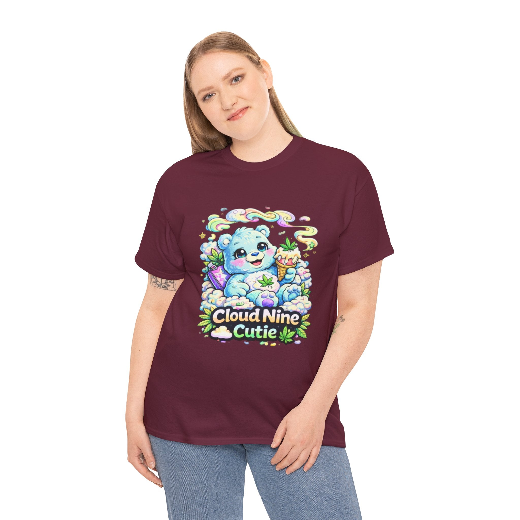 Cloud Nine Cutie Tee — Cute Cloud Puppy Graphic T-Shirt