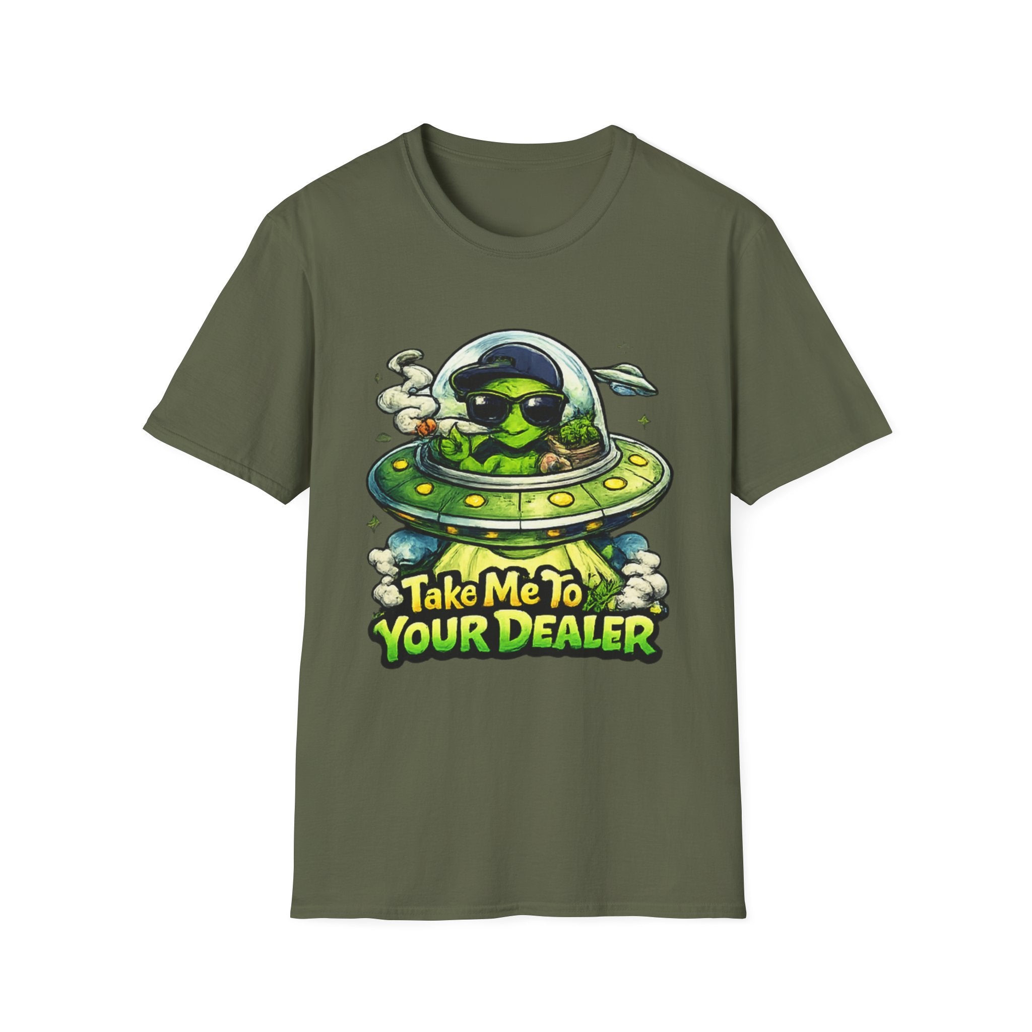 Take Me To Your Dealer Alien T-Shirt