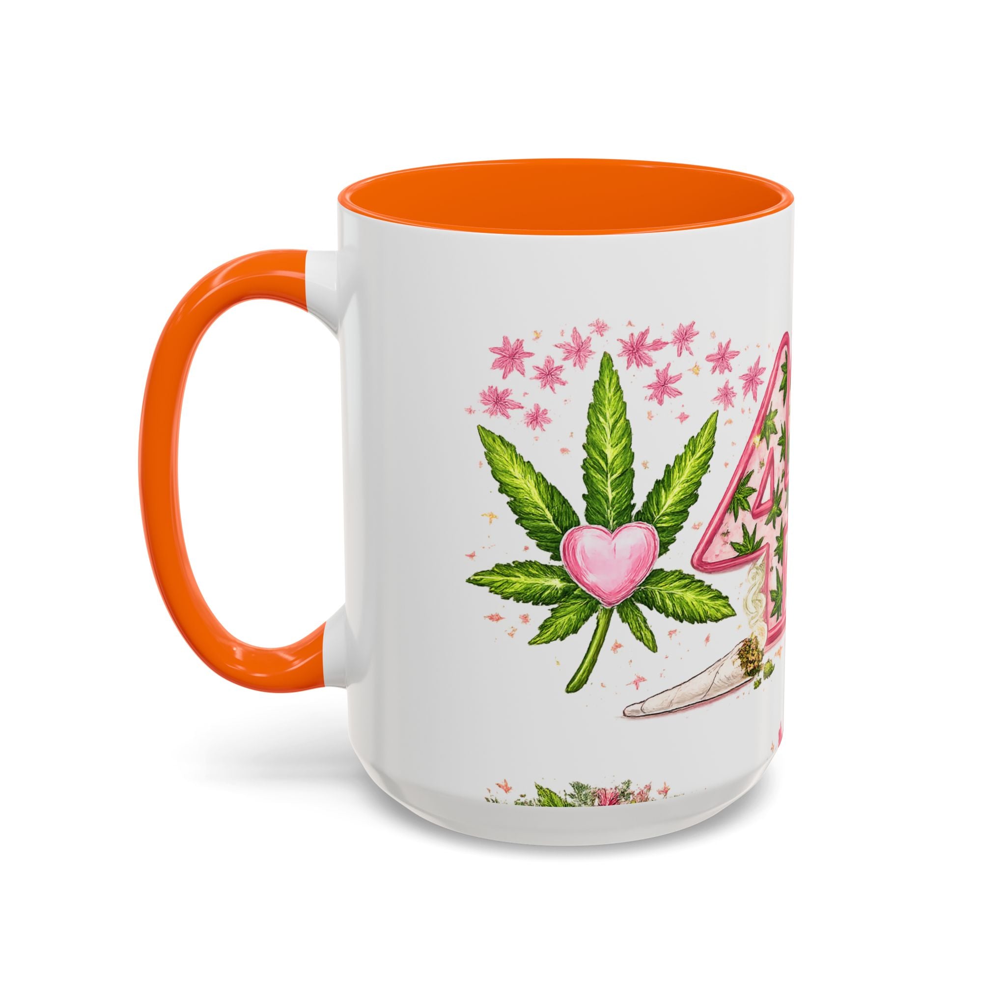 420 Cannabis Coffee Mug — 'Best Buds' Accent Tea Cup (11/15oz)