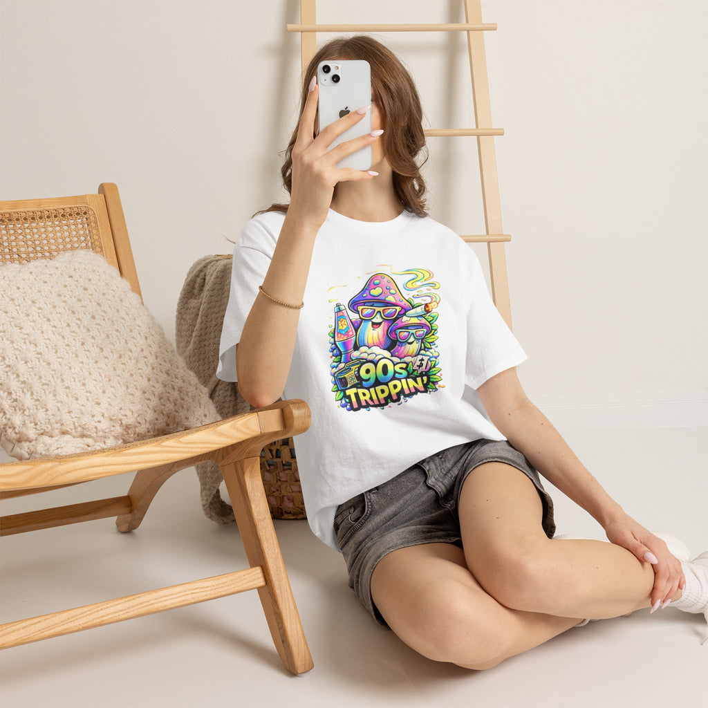 90s Trippin' Mushroom Tee