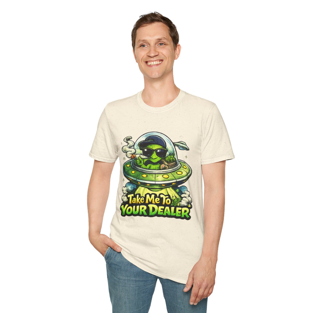 Take Me To Your Dealer Alien T-Shirt