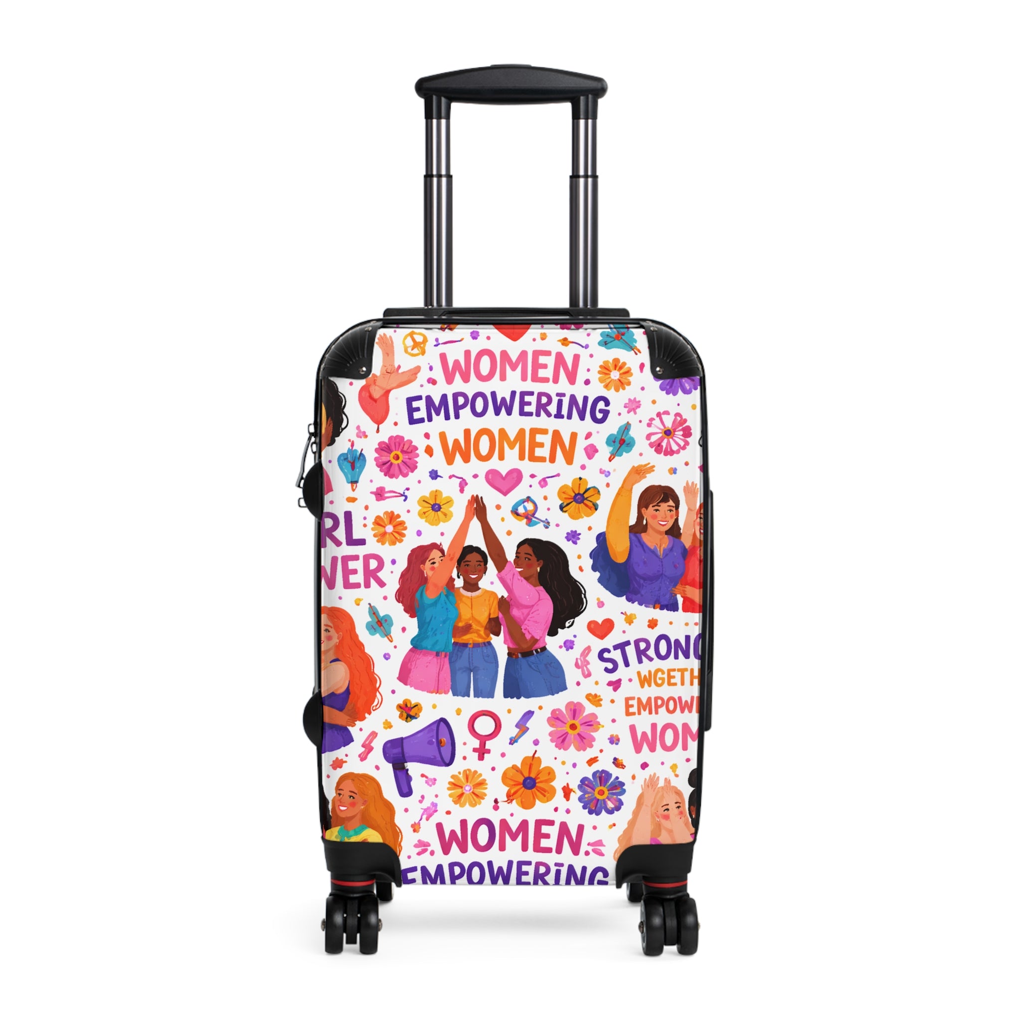 Women Empowering Women Suitcase – Feminist Travel Carry-On