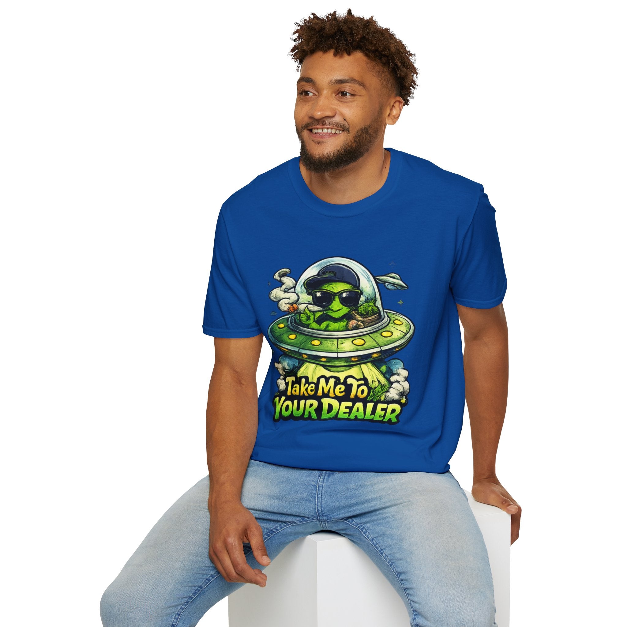Take Me To Your Dealer Alien T-Shirt