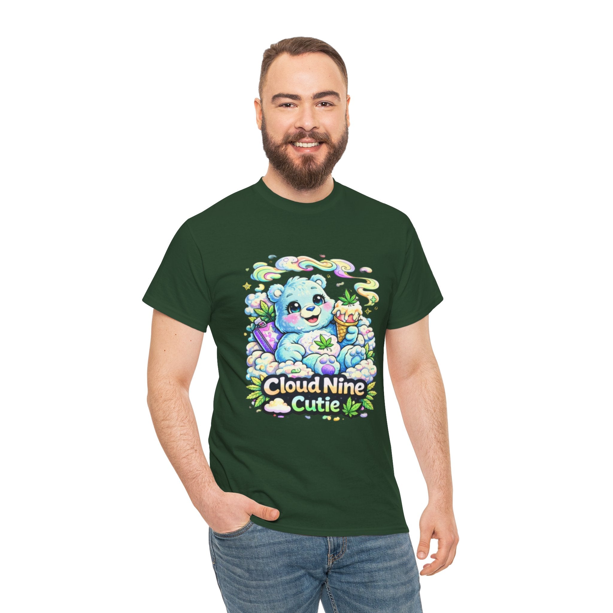 Cloud Nine Cutie Tee — Cute Cloud Puppy Graphic T-Shirt