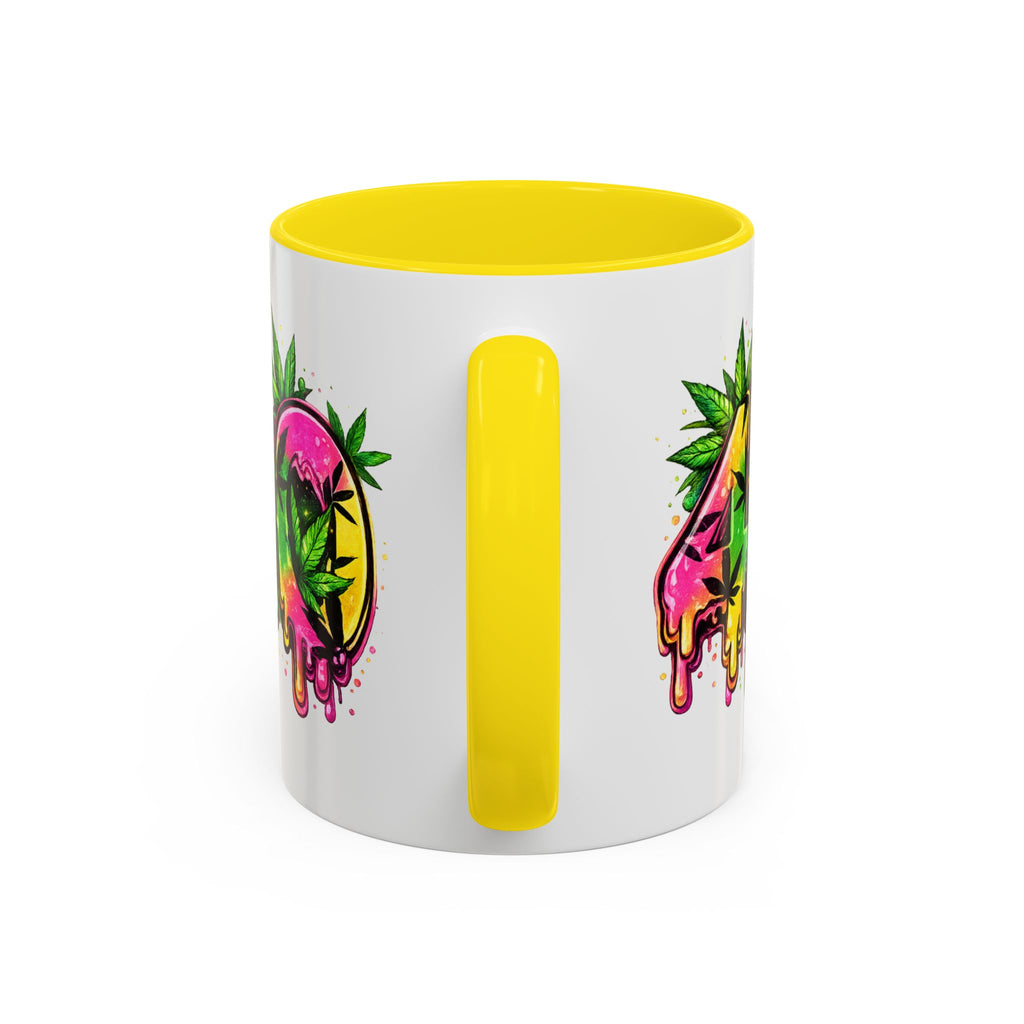 420 Drip Coffee Mug — Colorful Cannabis Stoner Art Accent Mug (11/15oz)