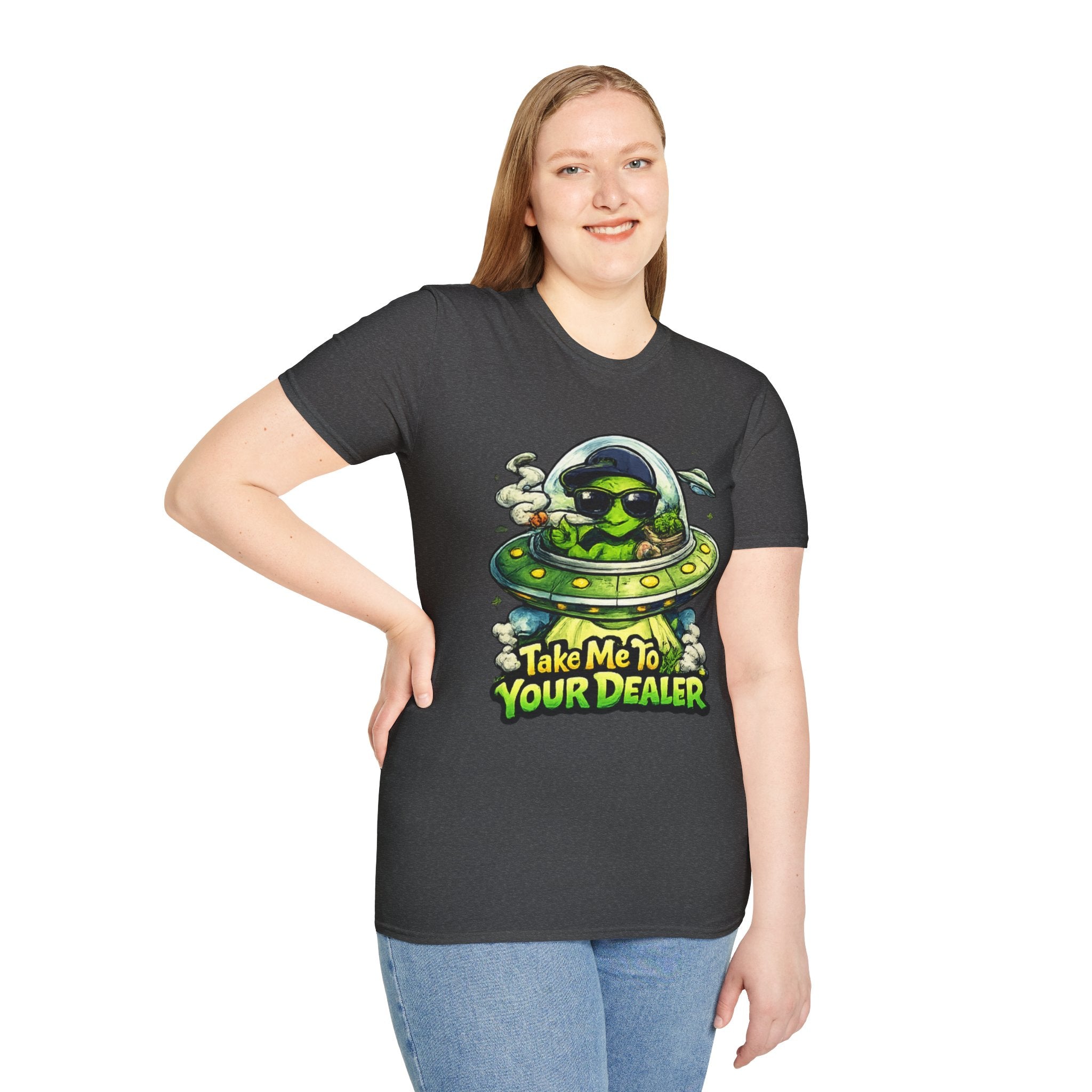 Take Me To Your Dealer Alien T-Shirt