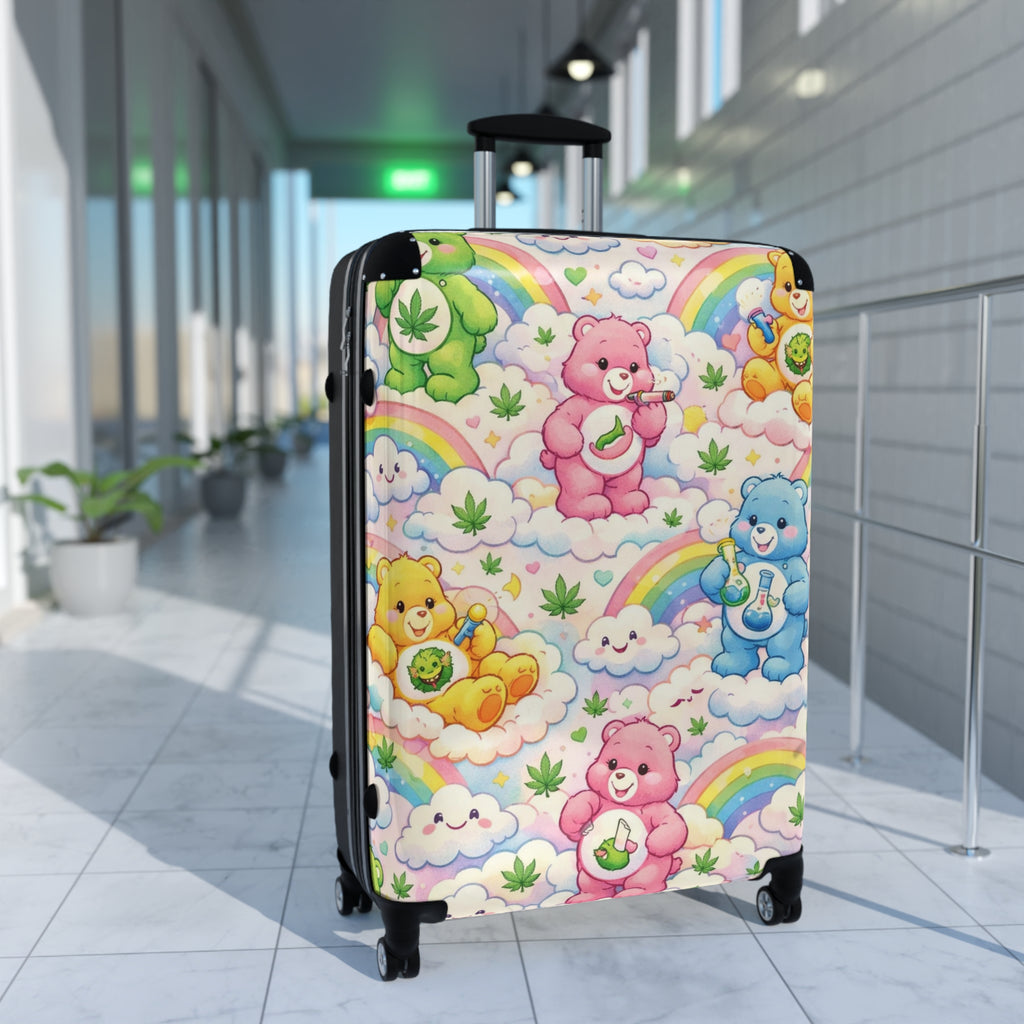 Care Bears Rainbow Suitcase – Cute Pastel Travel Luggage