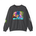 Stoner Chicks Crewneck Sweatshirt — Retro Cannabis Graphic