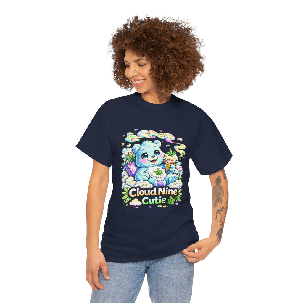 Cloud Nine Cutie Tee — Cute Cloud Puppy Graphic T-Shirt