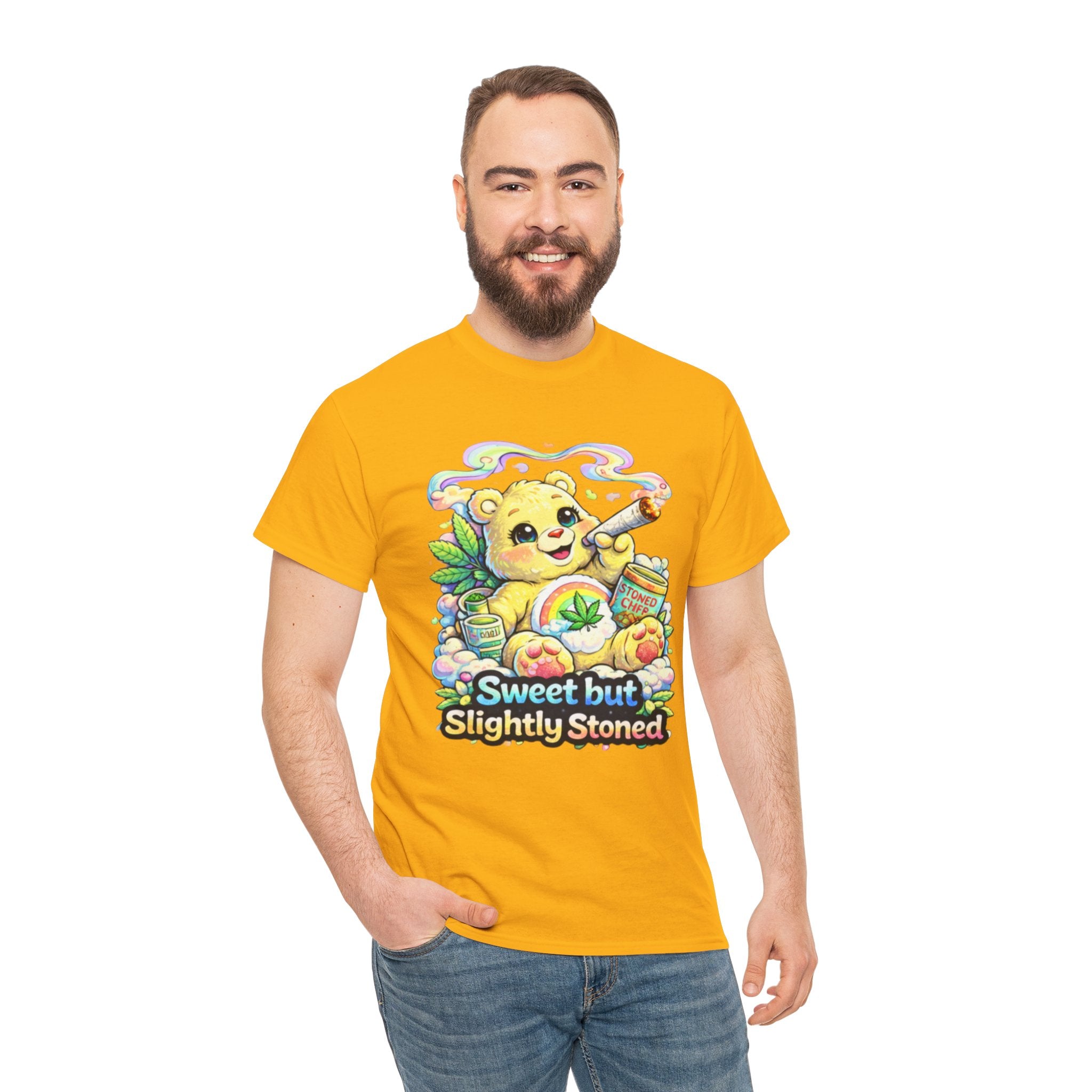 Sweet But Slightly Stoned Bear T-Shirt