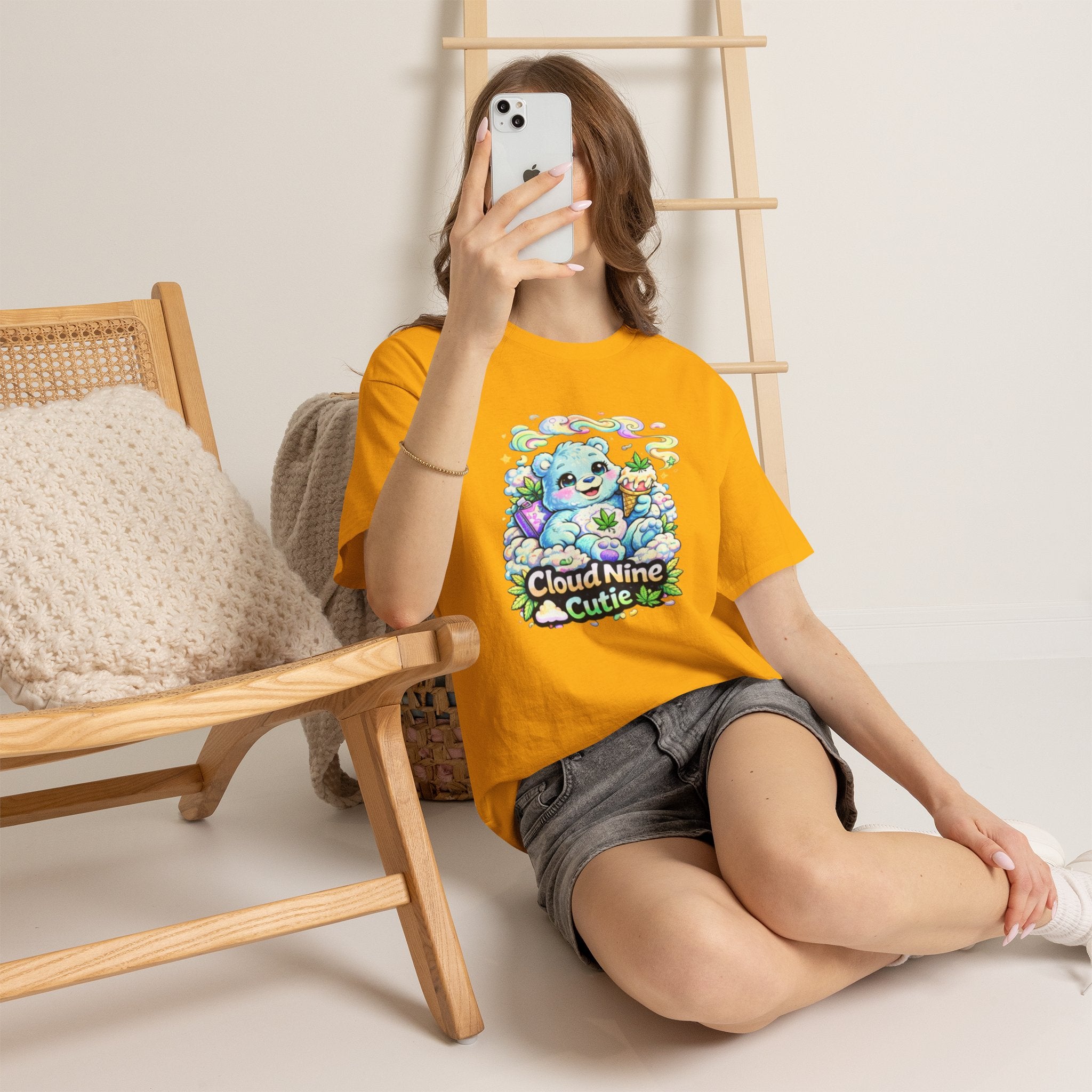 Cloud Nine Cutie Tee — Cute Cloud Puppy Graphic T-Shirt