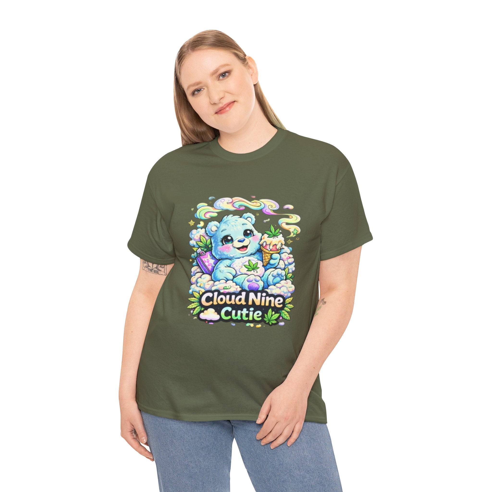 Cloud Nine Cutie Tee — Cute Cloud Puppy Graphic T-Shirt