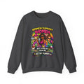 Women Support Women Sweatshirt — "But Some of Them Be Actin' Funny" Graphic Crewneck