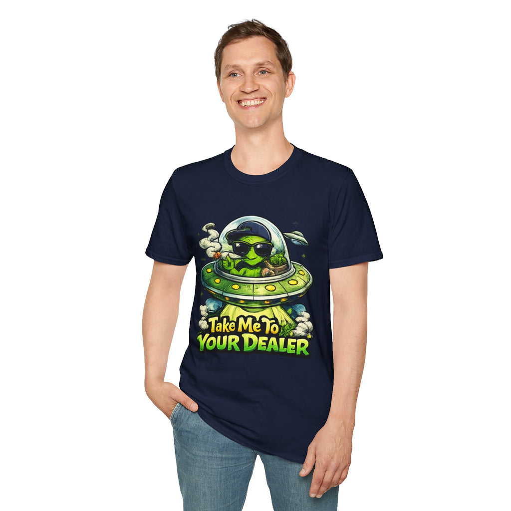 Take Me To Your Dealer Alien T-Shirt