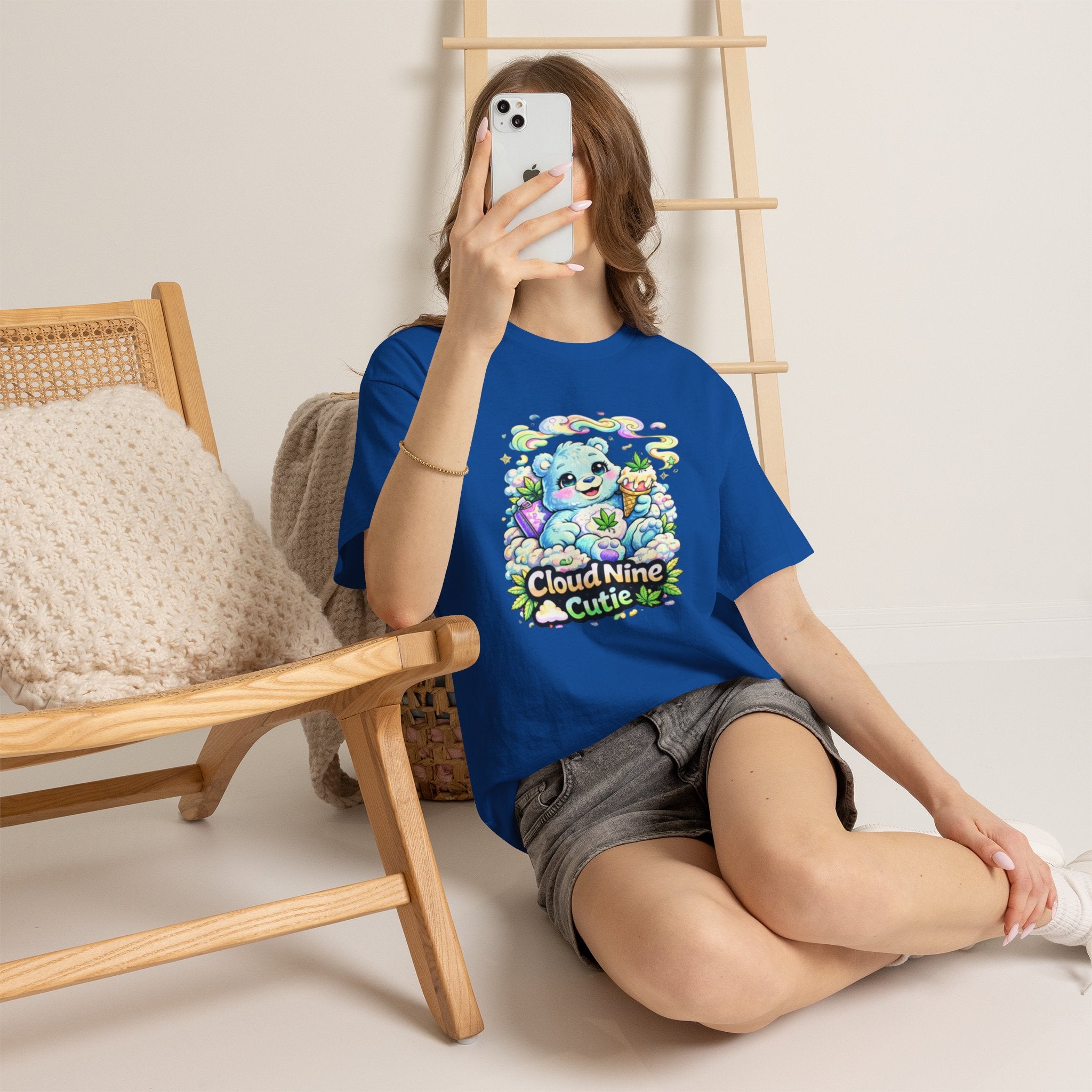 Cloud Nine Cutie Tee — Cute Cloud Puppy Graphic T-Shirt