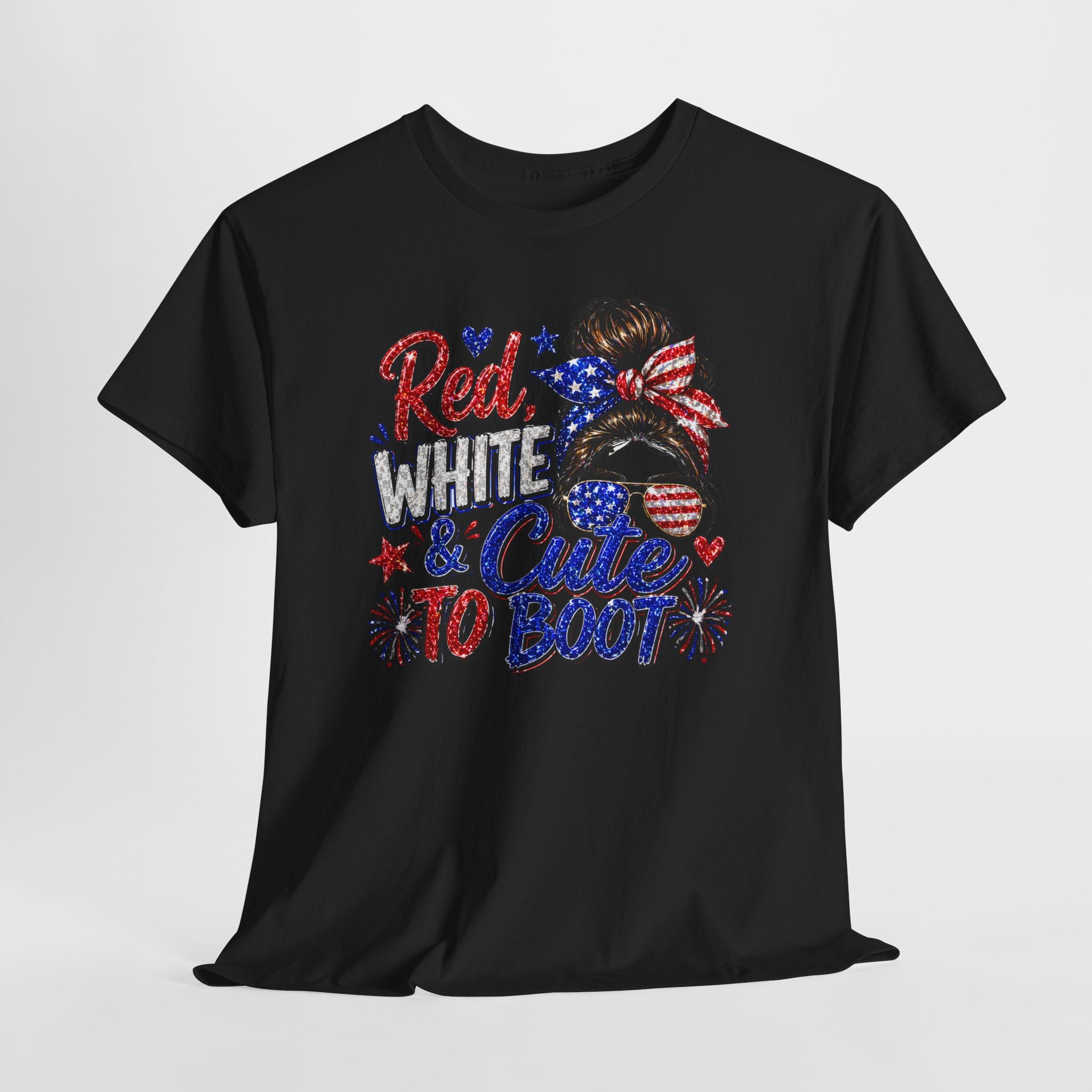 Patriotic 'Red White & Cute To Boot' Tee