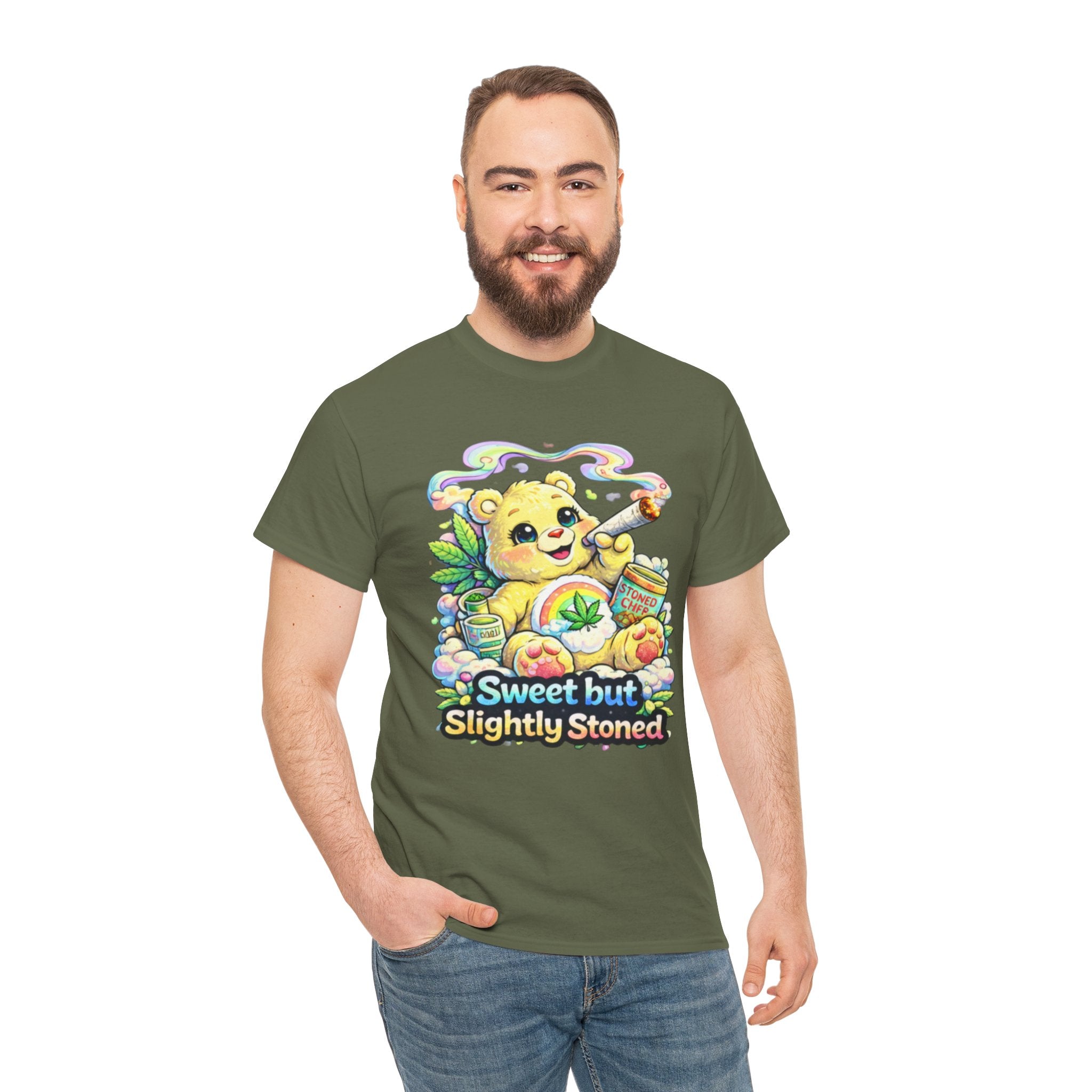 Sweet But Slightly Stoned Bear T-Shirt