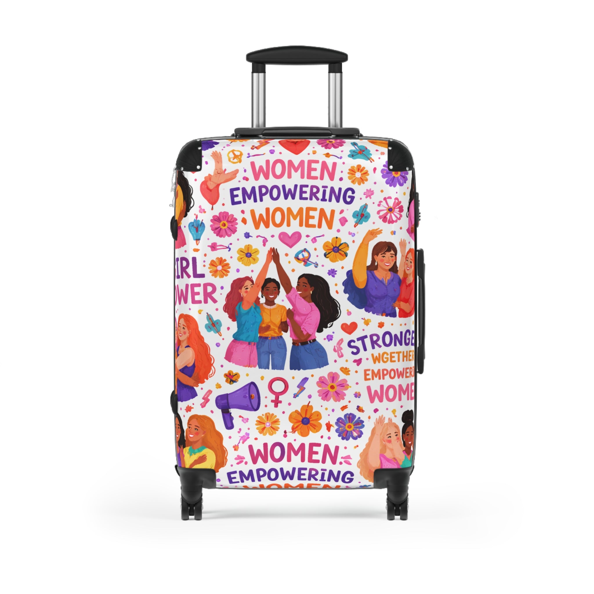 Women Empowering Women Suitcase – Feminist Travel Carry-On
