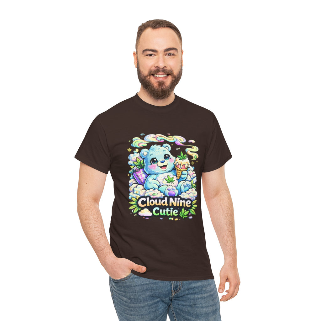 Cloud Nine Cutie Tee — Cute Cloud Puppy Graphic T-Shirt