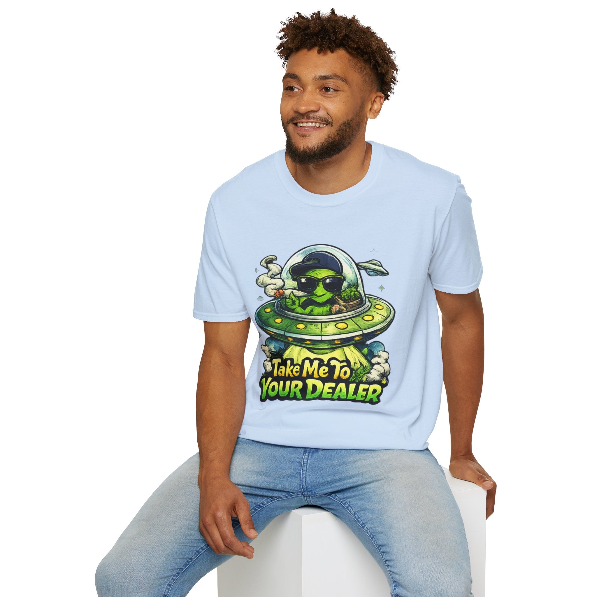 Take Me To Your Dealer Alien T-Shirt