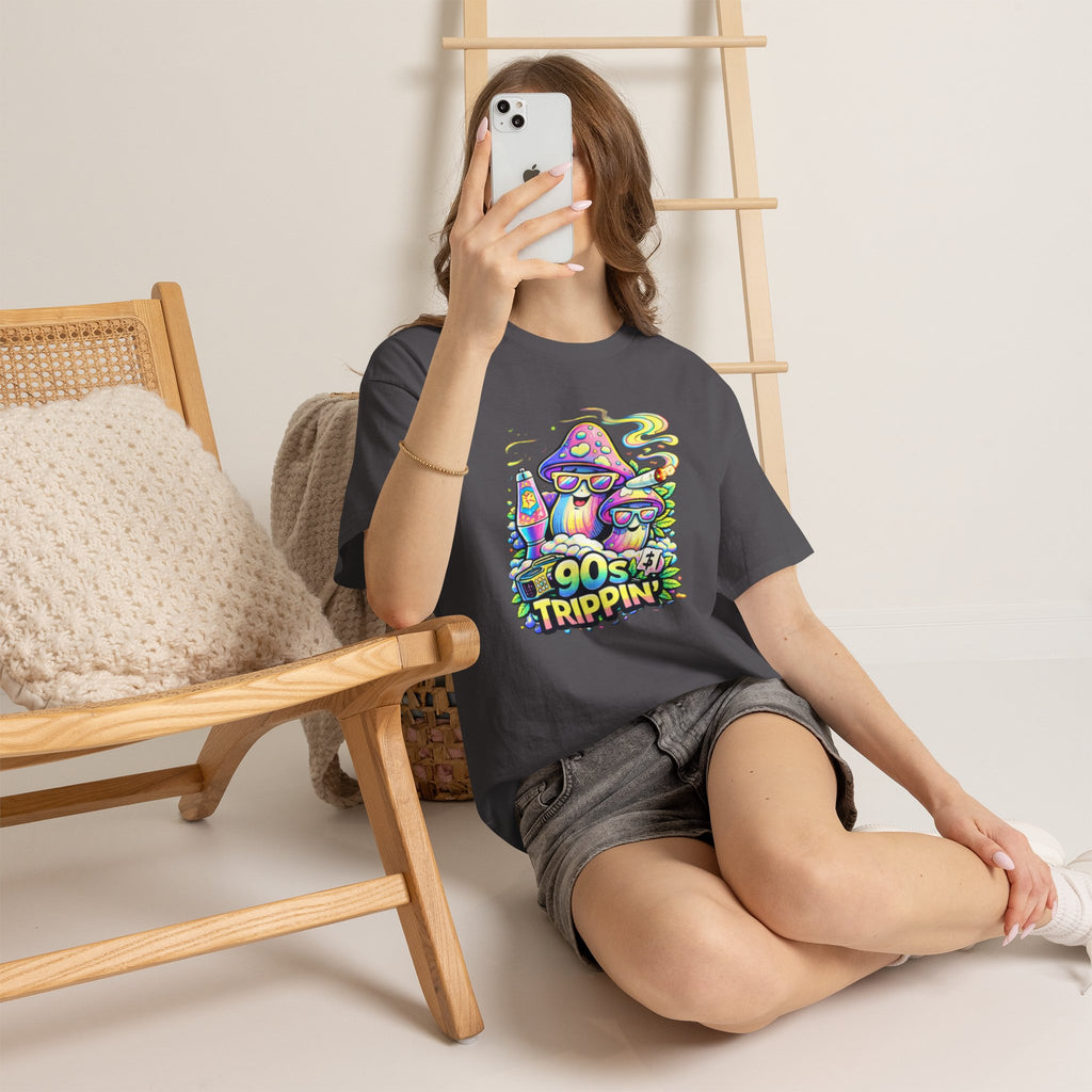 90s Trippin' Mushroom Tee