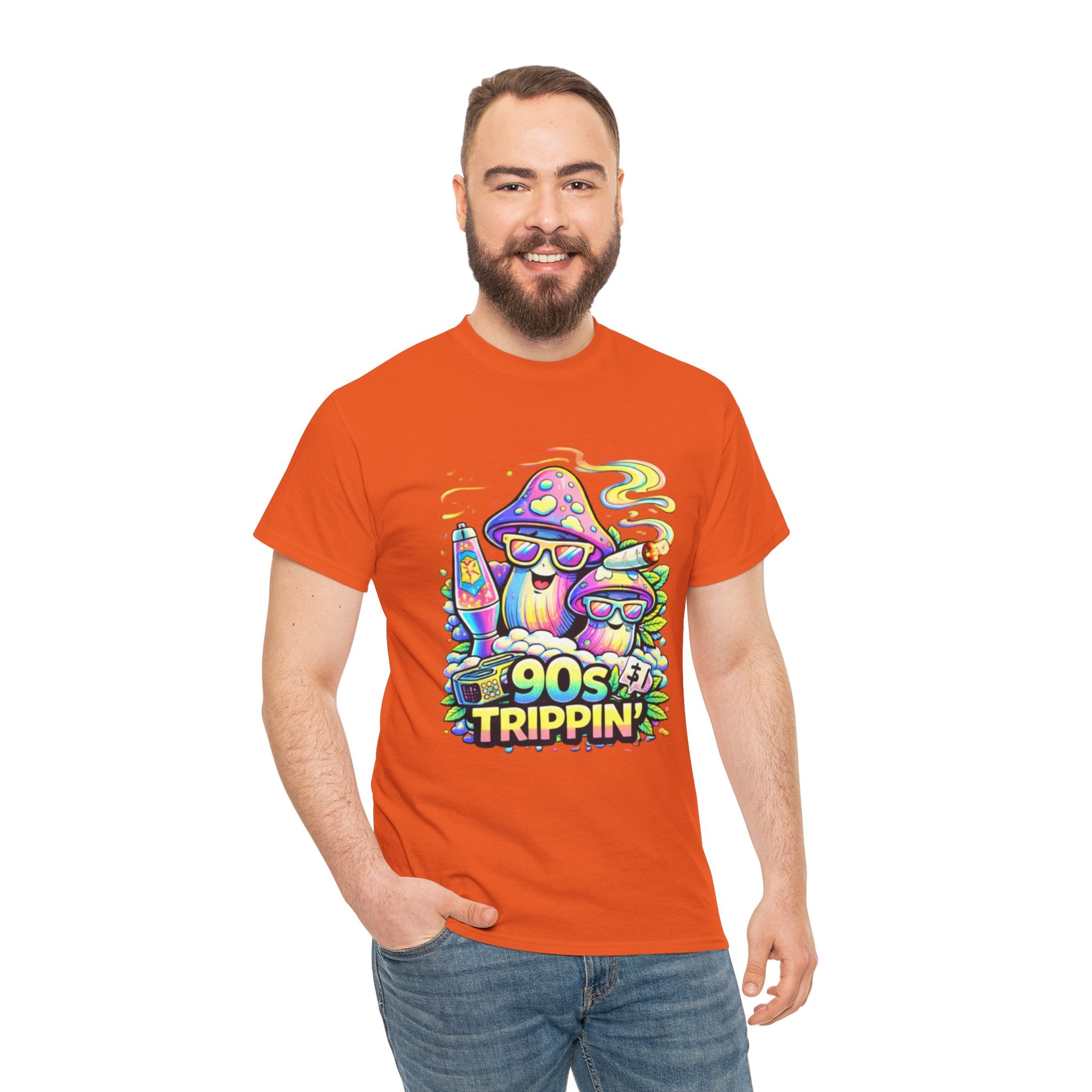 90s Trippin' Mushroom Tee