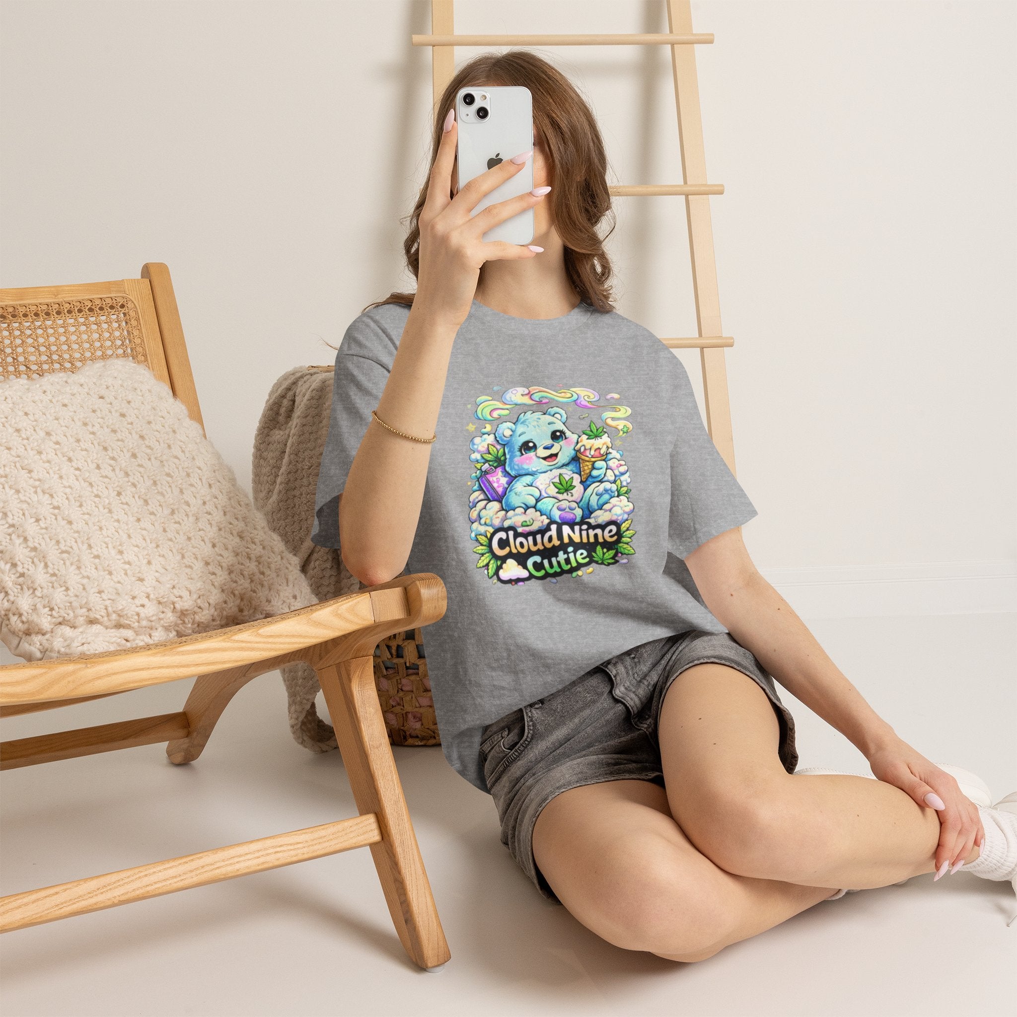 Cloud Nine Cutie Tee — Cute Cloud Puppy Graphic T-Shirt