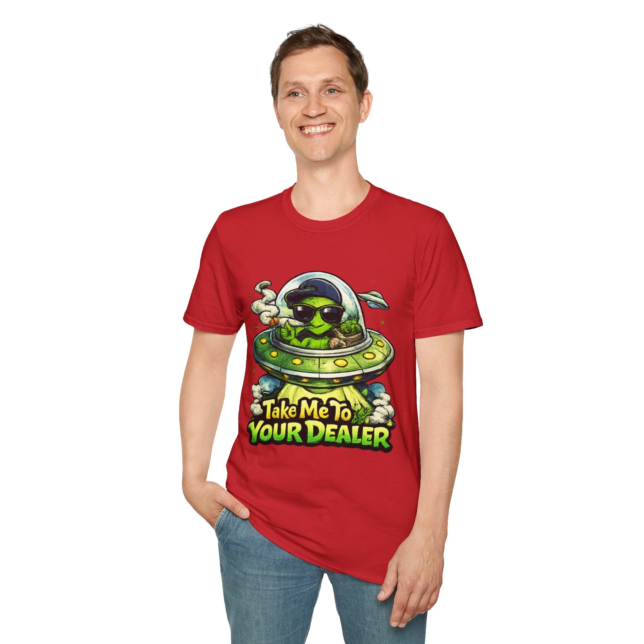 Take Me To Your Dealer Alien T-Shirt