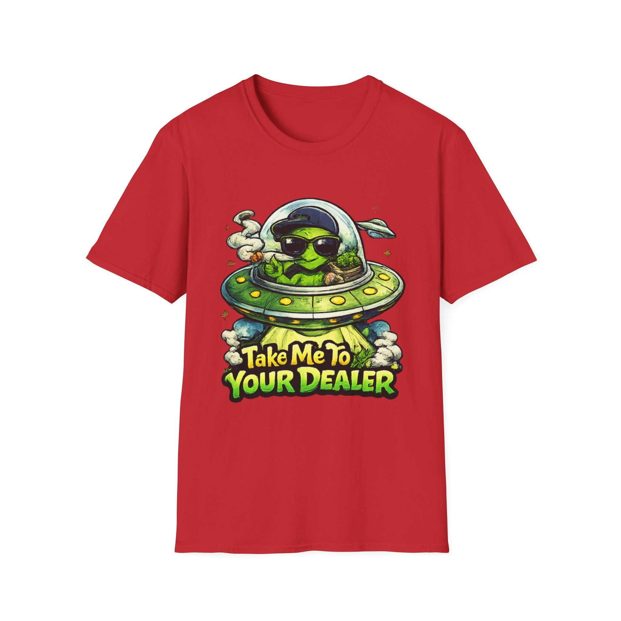 Take Me To Your Dealer Alien T-Shirt