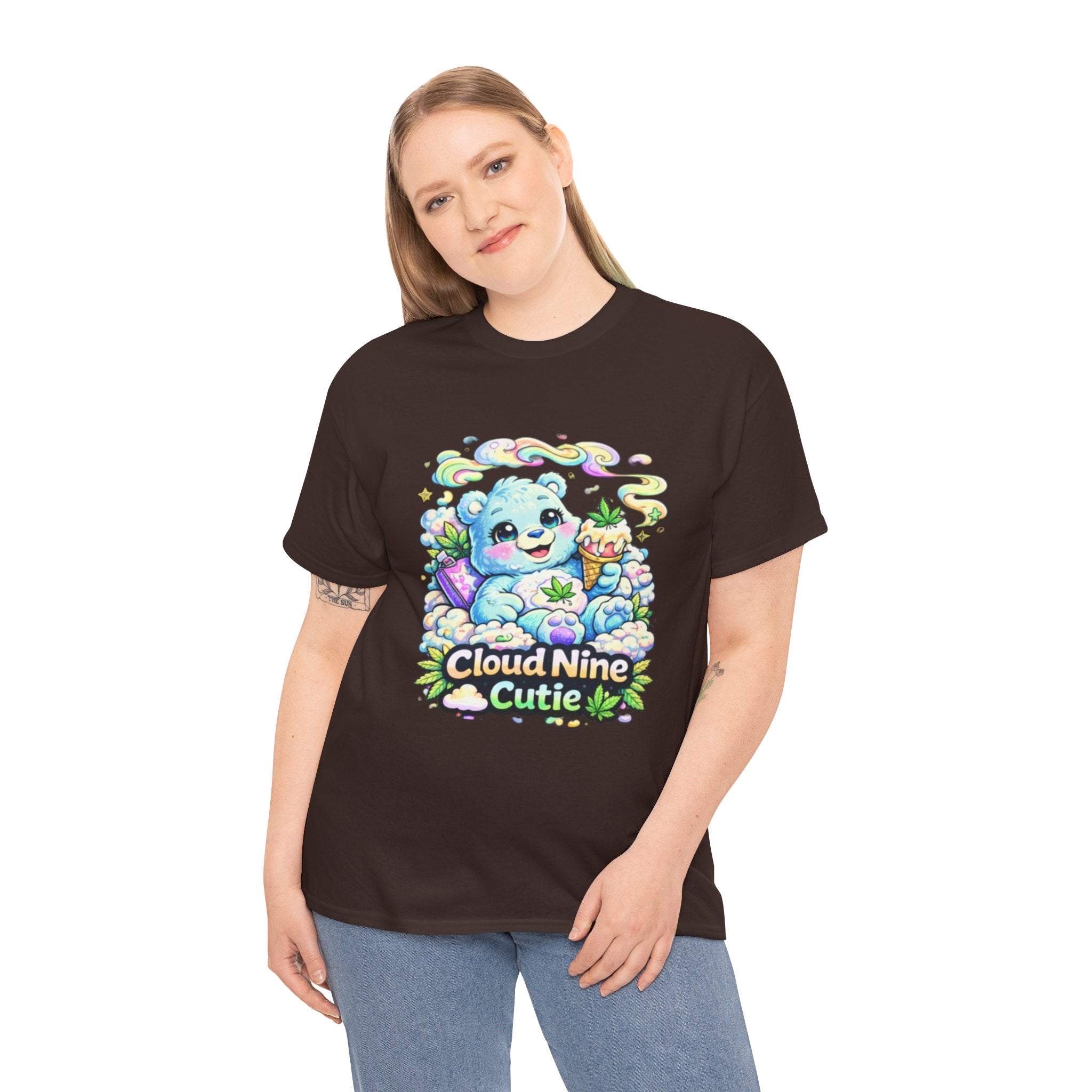 Cloud Nine Cutie Tee — Cute Cloud Puppy Graphic T-Shirt