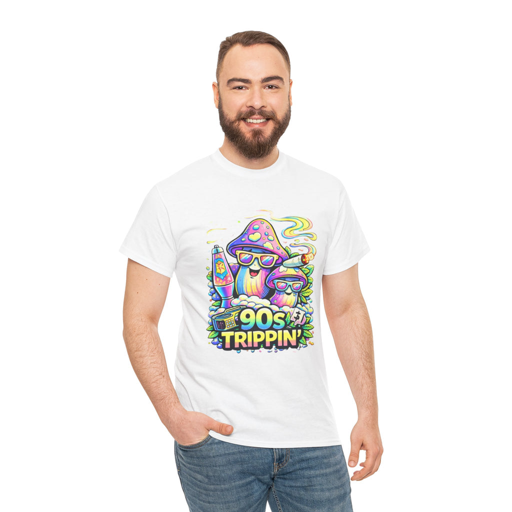 90s Trippin' Mushroom Tee