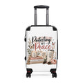 Suitcase - "Protecting My Peace" Inspirational Carry-On Luggage