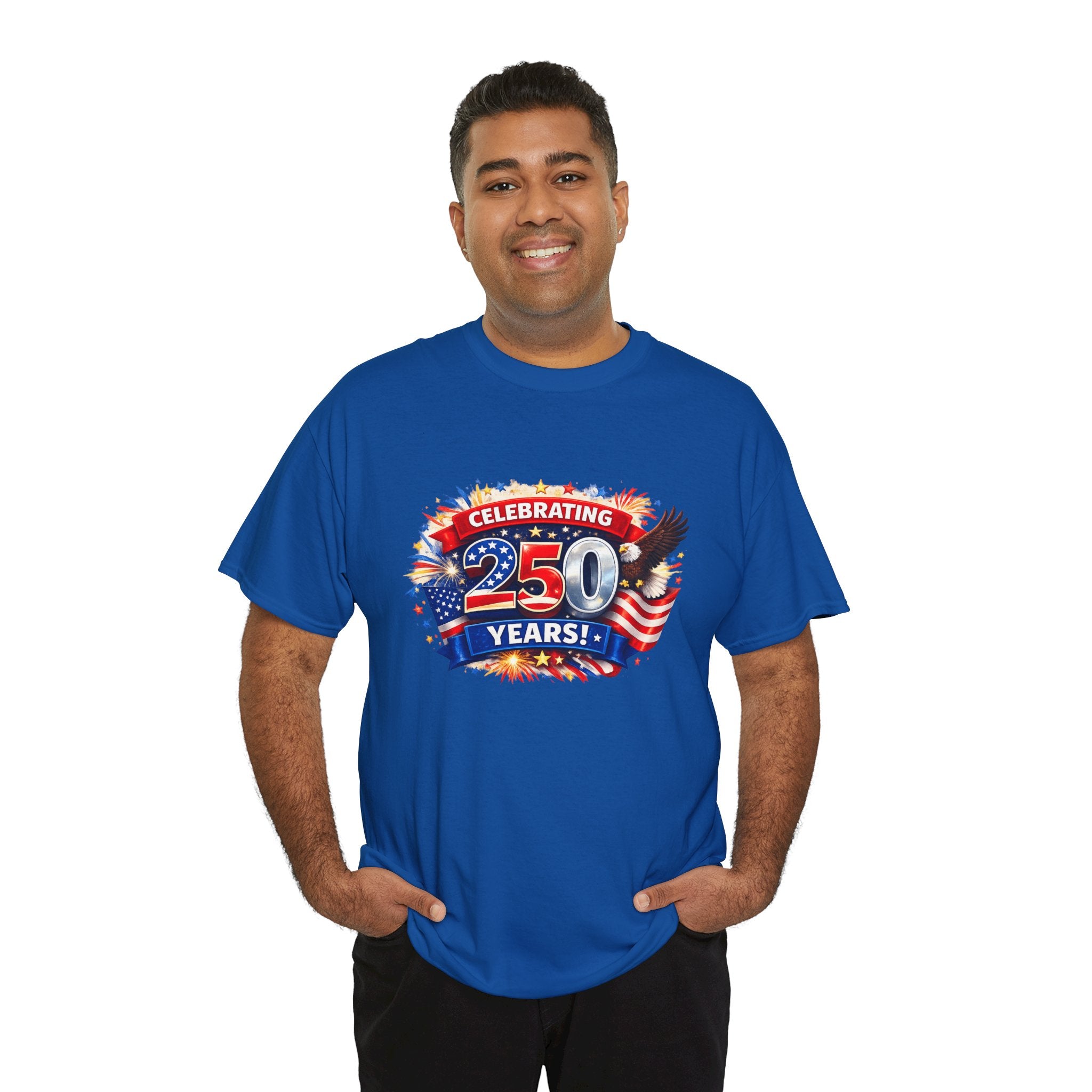 Celebrating 250 Years! Patriotic 250th Anniversary T-Shirt