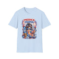 'Merica Mama T-Shirt – Patriotic Mom Fourth of July Tee