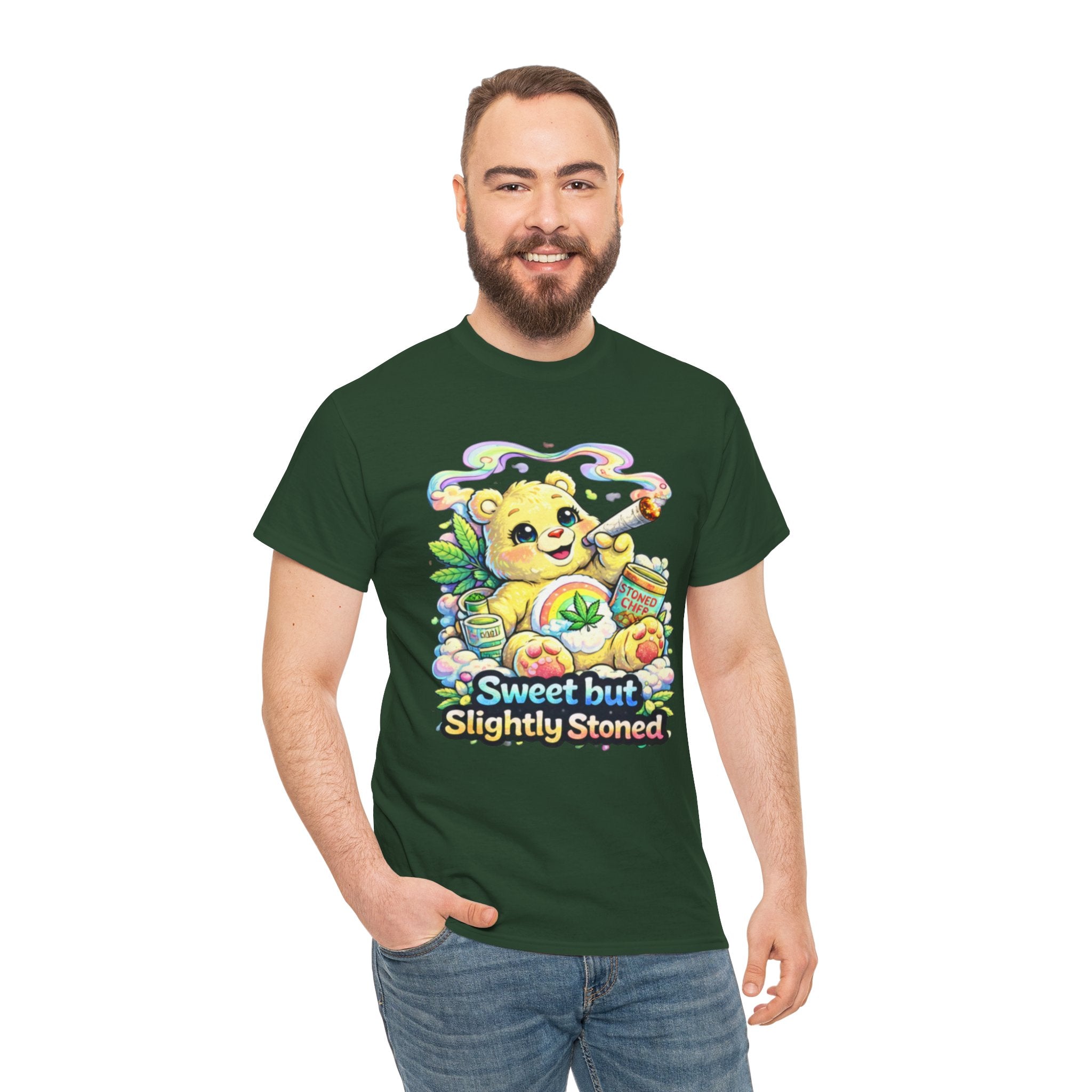 Sweet But Slightly Stoned Bear T-Shirt