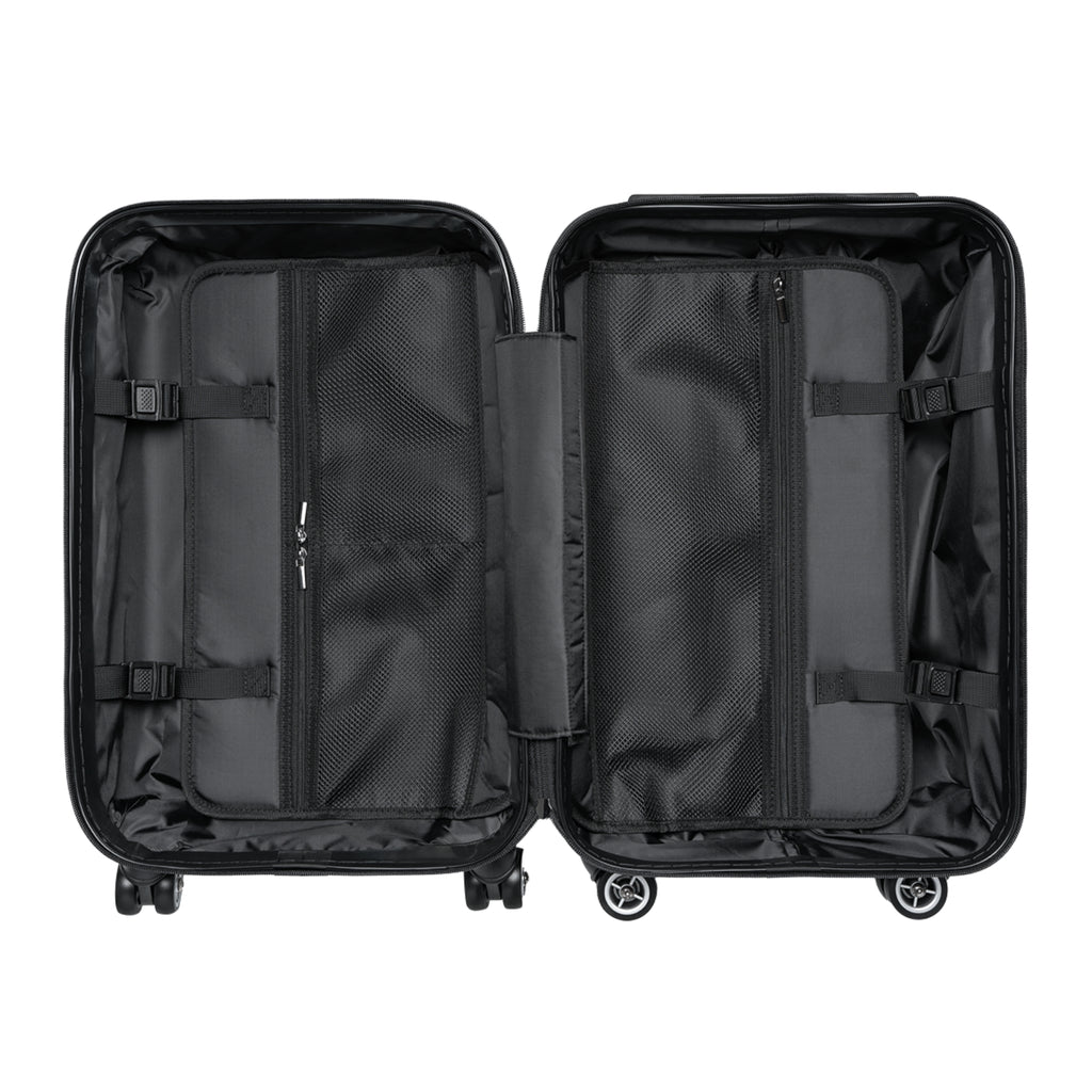Carry-On Suitcase — "Over-Tired and Over It" Pink Sassy Travel Luggage